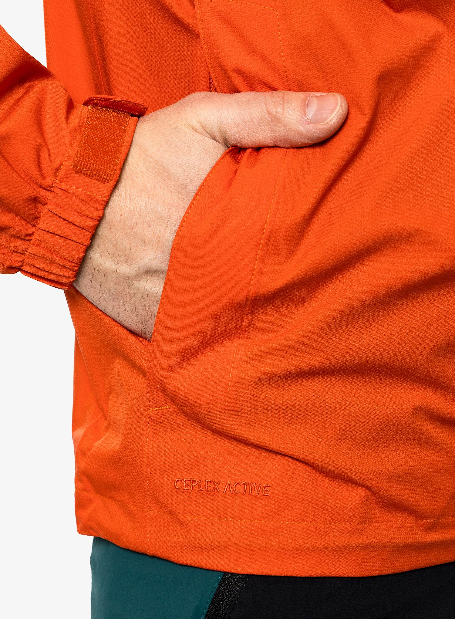 Nepremočljiva jakna Vaude Escape Light Jacket - burnt red
