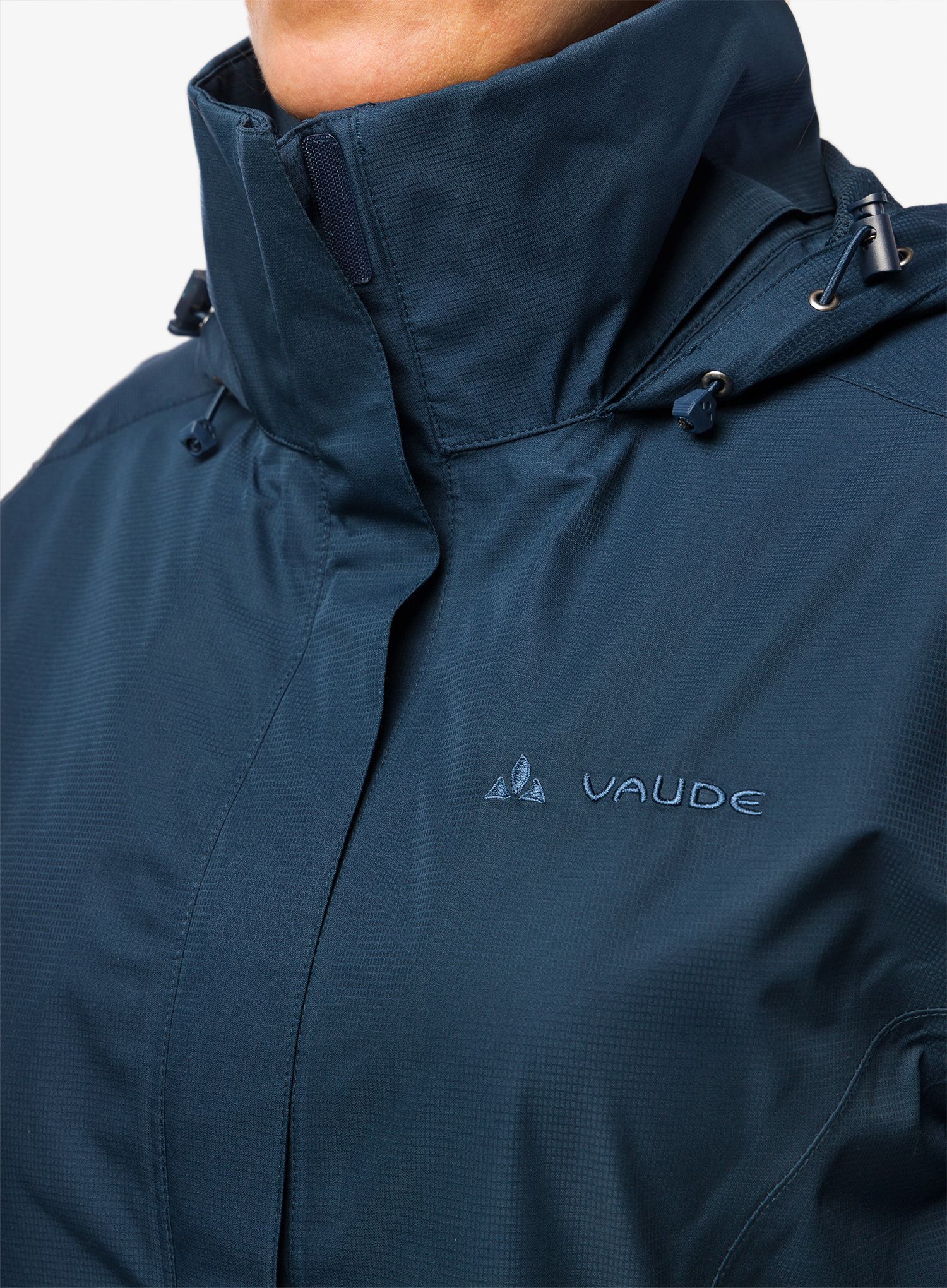 Ženska nepremočljiva jakna Vaude Escape Light Jacket - dark sea