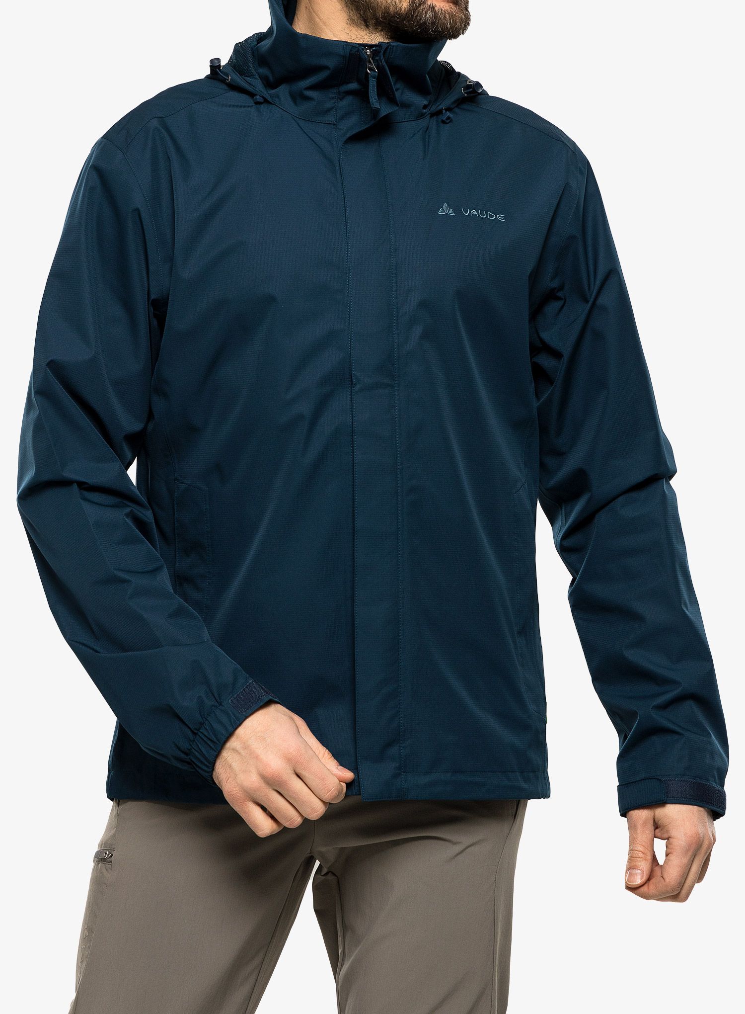 Nepremočljiva jakna Vaude Escape Light Jacket - dark sea uni