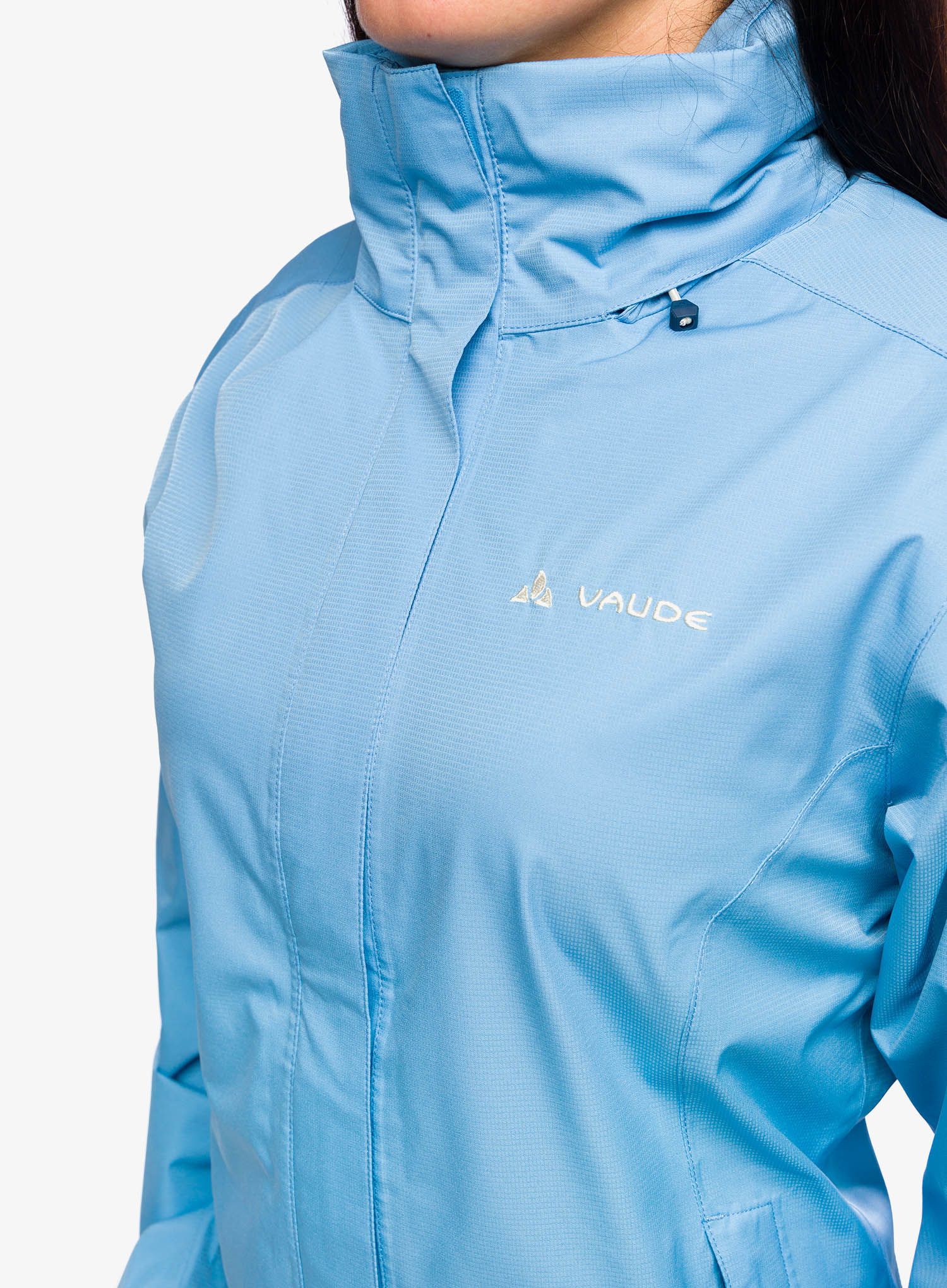 Ženska nepremočljiva jakna Vaude Escape Light Jacket - pastel blue