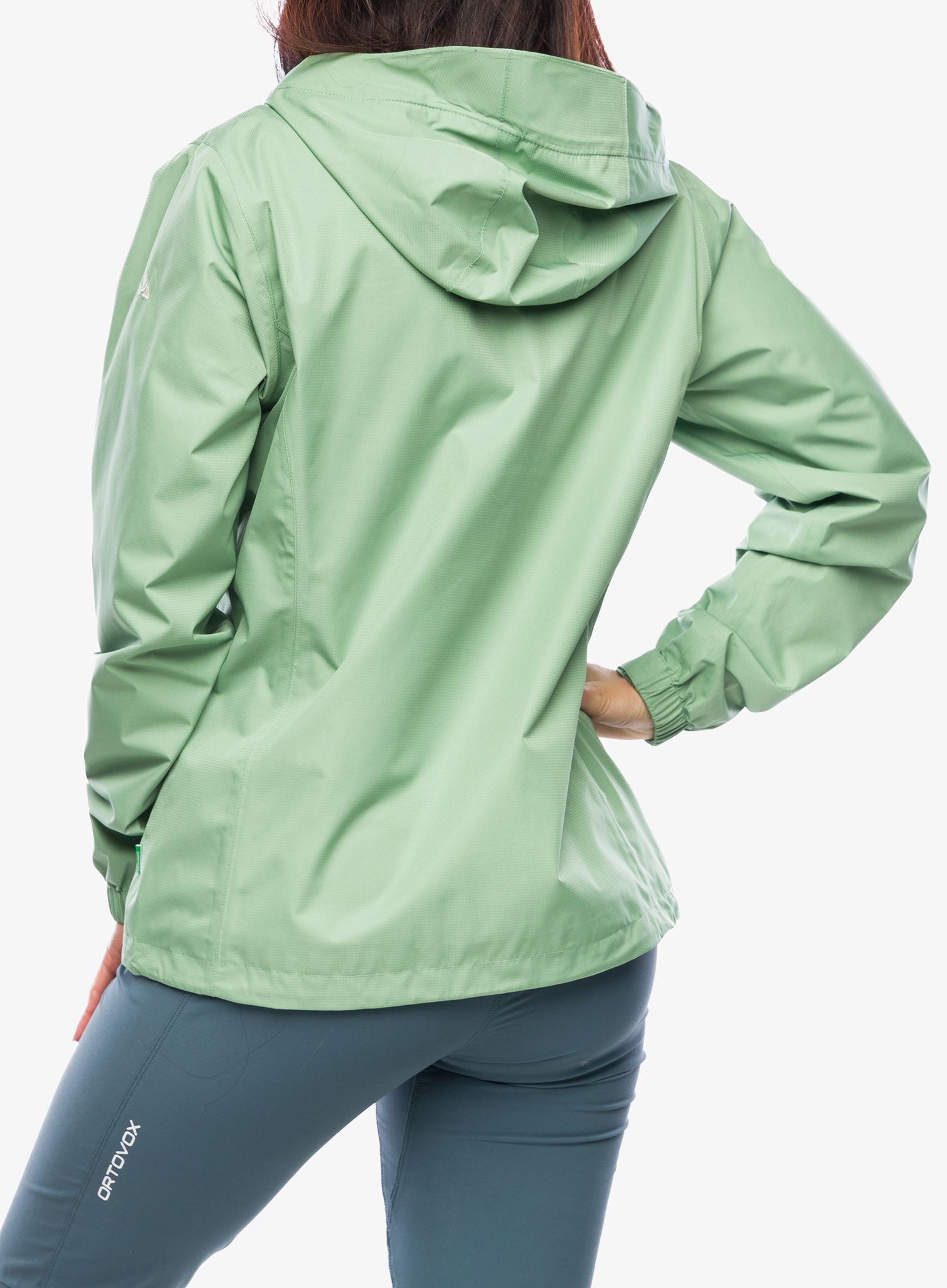 Ženska nepremočljiva jakna Vaude Escape Light Jacket - willow green