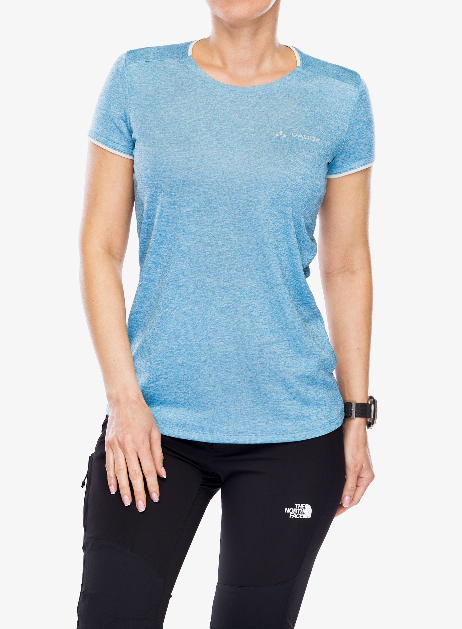 Ženska športna majica Vaude Essential T-Shirt - pastel blue