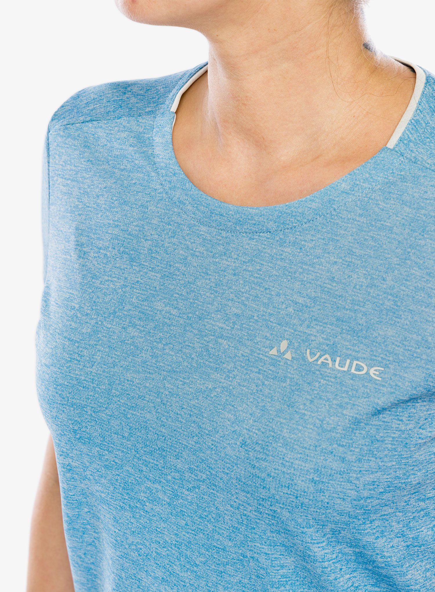 Ženska športna majica Vaude Essential T-Shirt - pastel blue