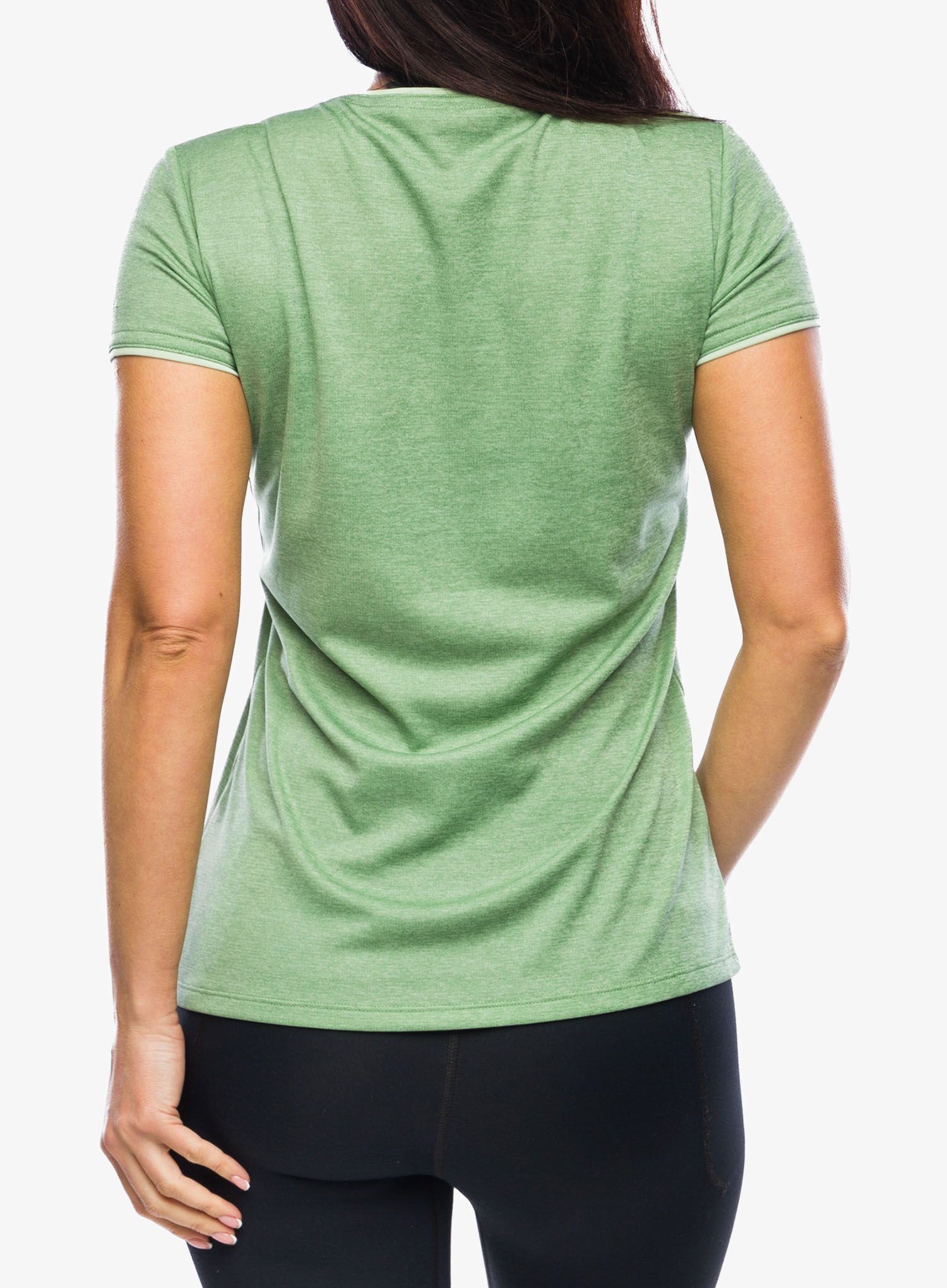 Ženska športna majica Vaude Essential T-Shirt - willow green