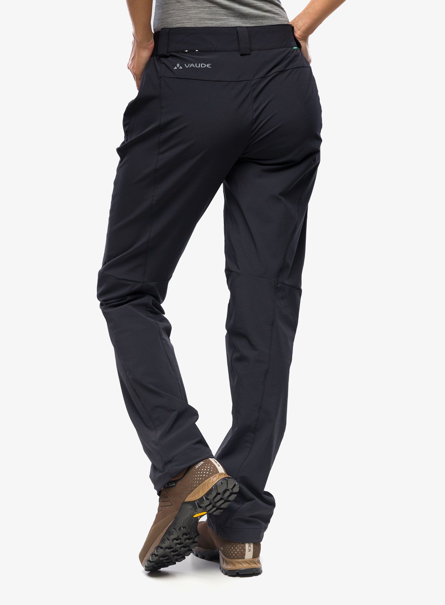 Ženske pohodniške hlače Vaude Farley Stretch Pants III - black