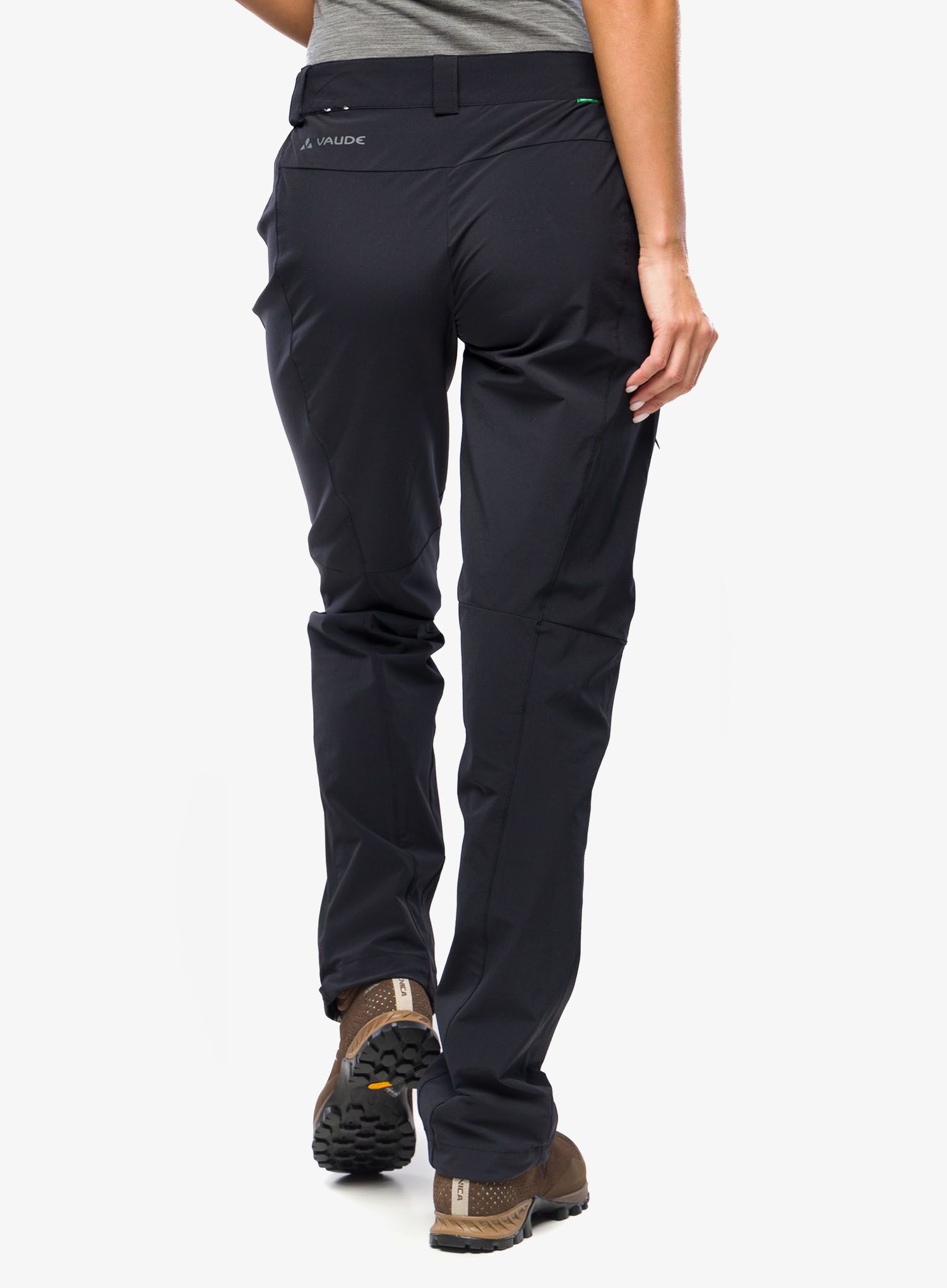 Ženske pohodniške hlače Vaude Farley Stretch Pants III - black