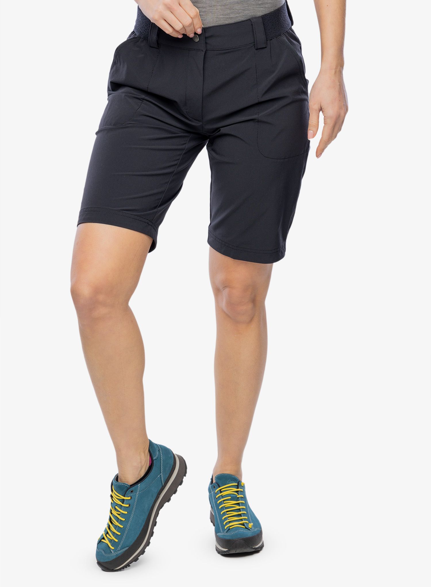 Ženske pohodniške kratke hlače Vaude Farley Stretch Shorts II - black