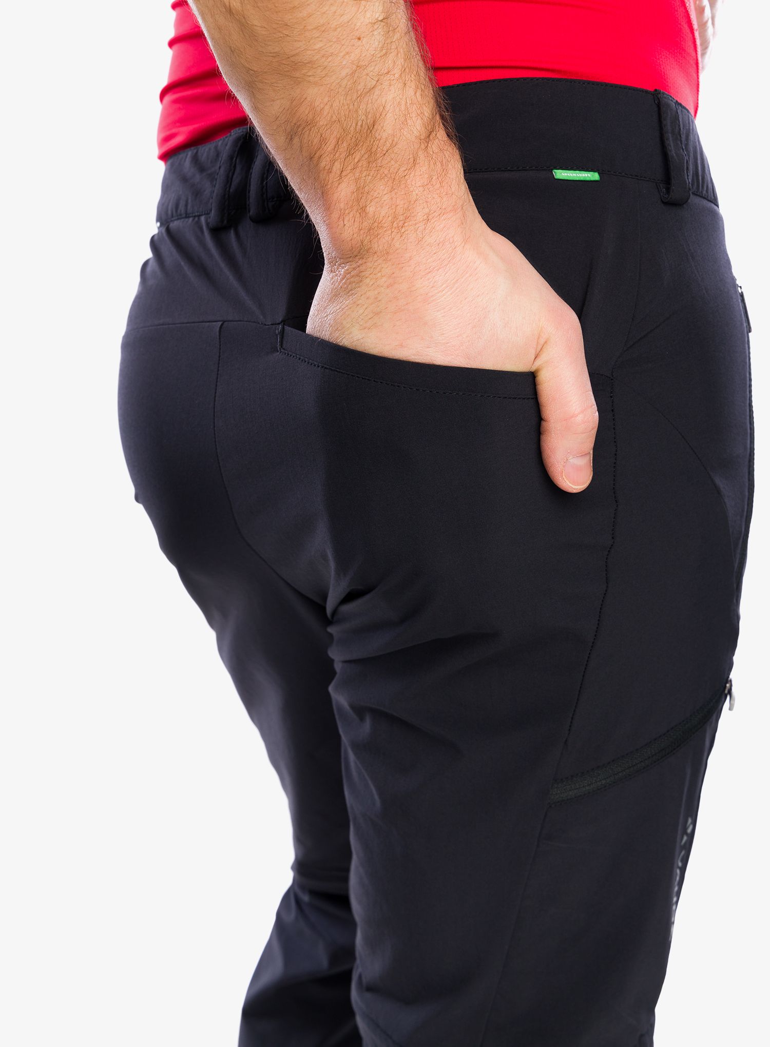Pohodniške hlače Vaude Farley Stretch ZO Pants II - black