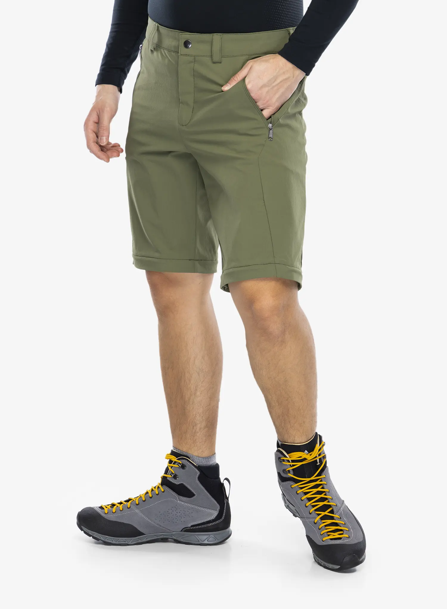 Pohodniške hlače Vaude Farley Stretch ZO Pants II - cedar wood