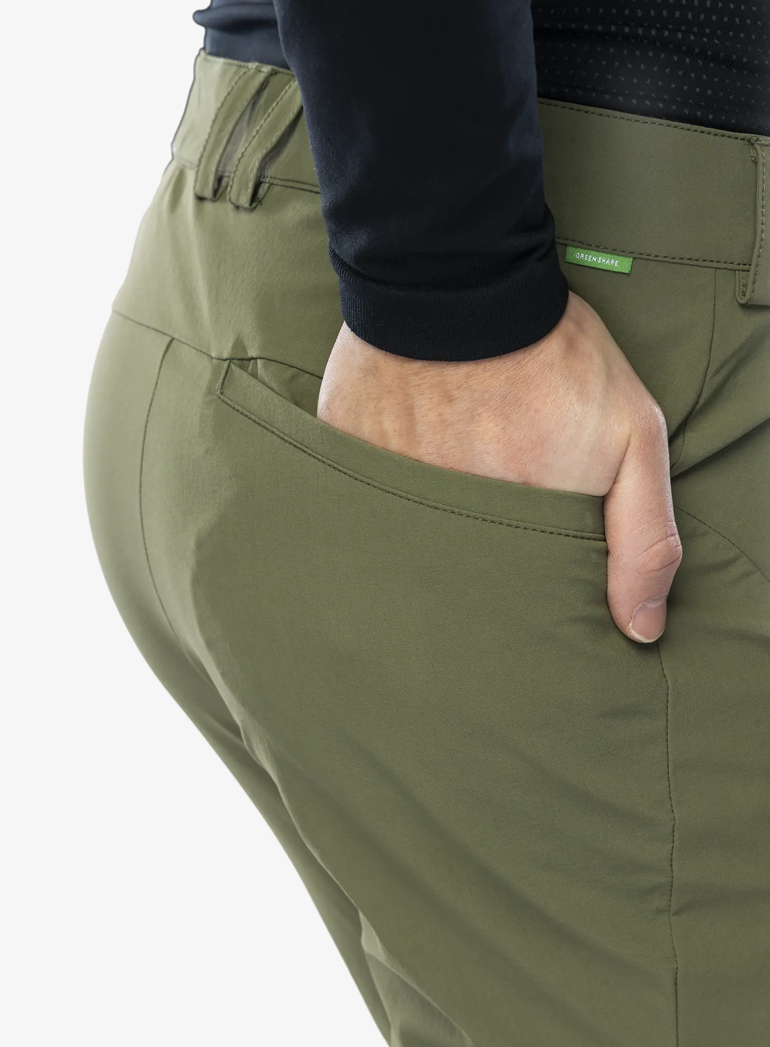 Pohodniške hlače Vaude Farley Stretch ZO Pants II - cedar wood