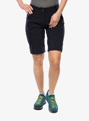 Ženske pohodniške hlače Vaude Farley Stretch ZO T-Zip Pants II - black
