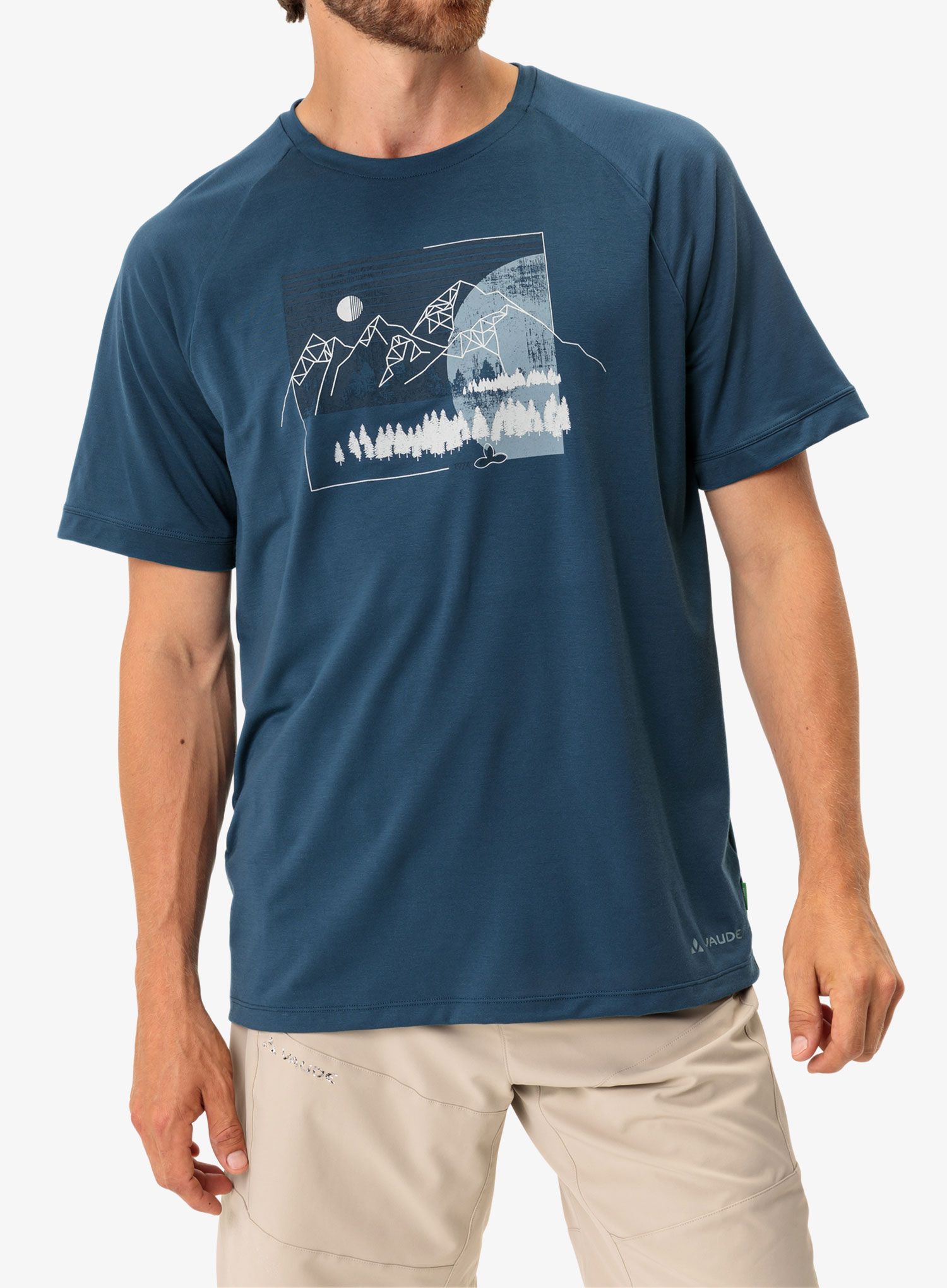 Majica Vaude Gleann T-Shirt II - baltic sea
