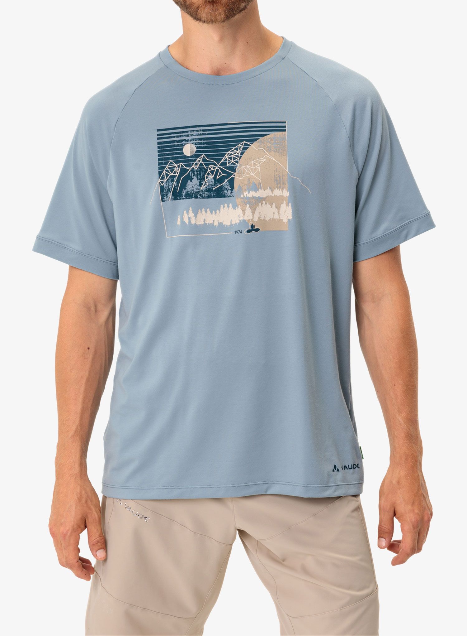Majica Vaude Gleann T-Shirt II - nordic blue