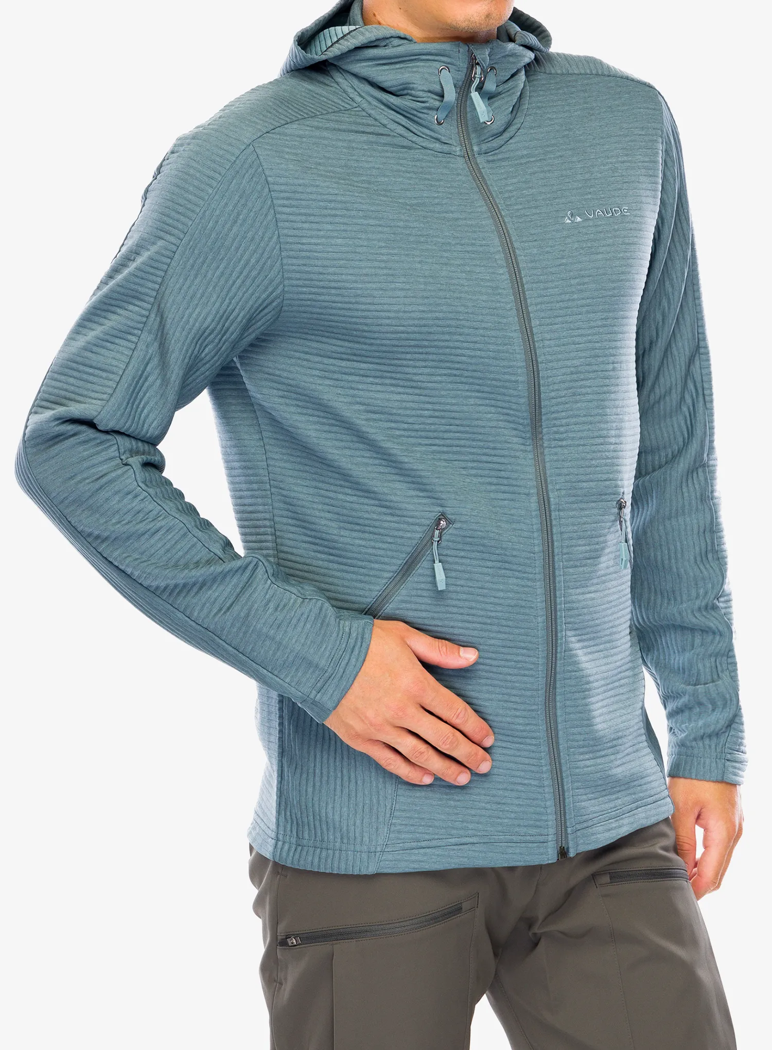 Flis Vaude Hemsby Jacket II - heron