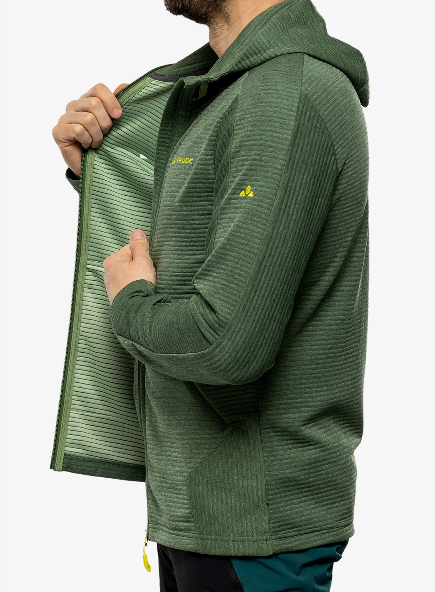 Flis Vaude Hemsby Jacket II - woodland