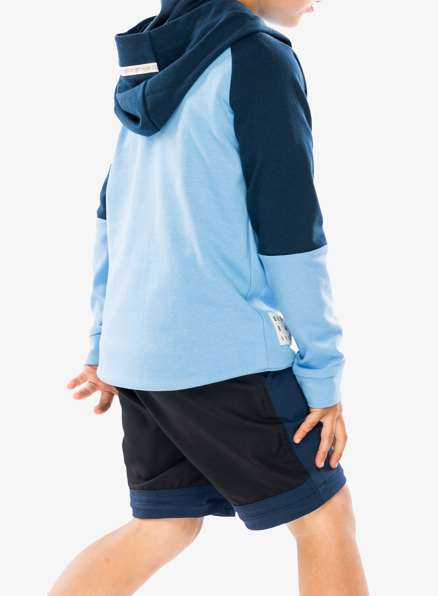 Otroška jopica Vaude Hylax Hooded Pullover - pastel blue