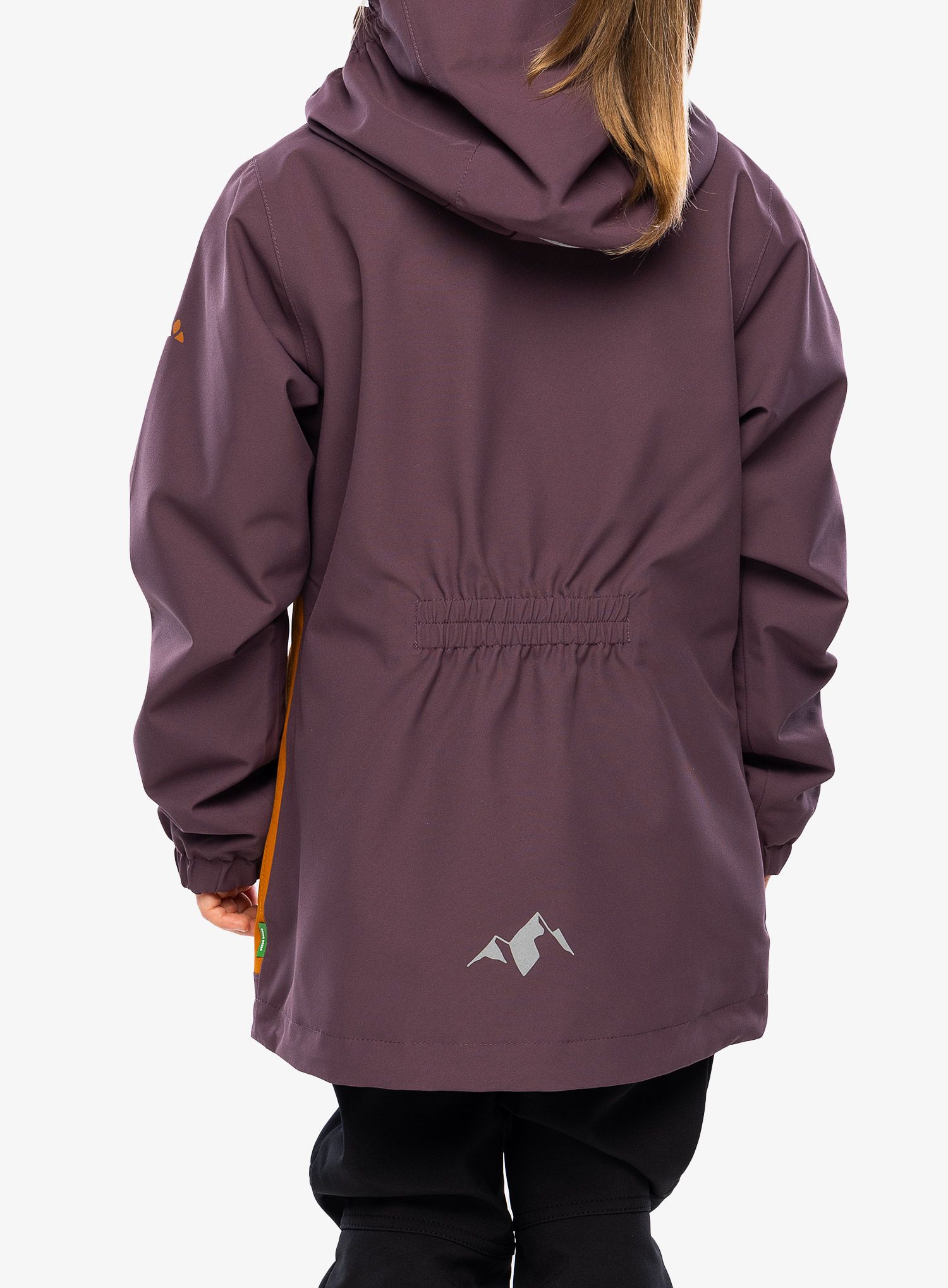 Dekliška jakna Vaude Kids Campfire 3in1 Jacket - blackberry/brown