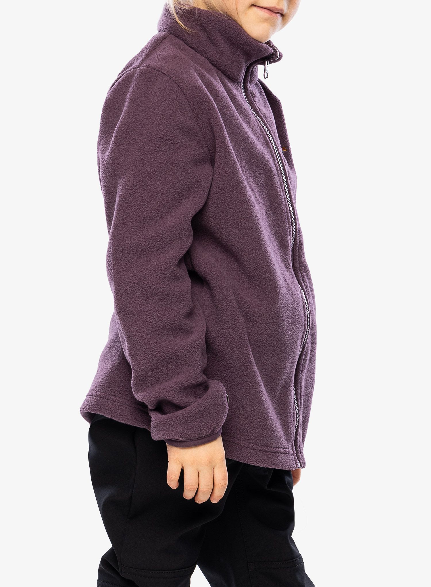 Dekliška jakna Vaude Kids Campfire 3in1 Jacket - blackberry/brown