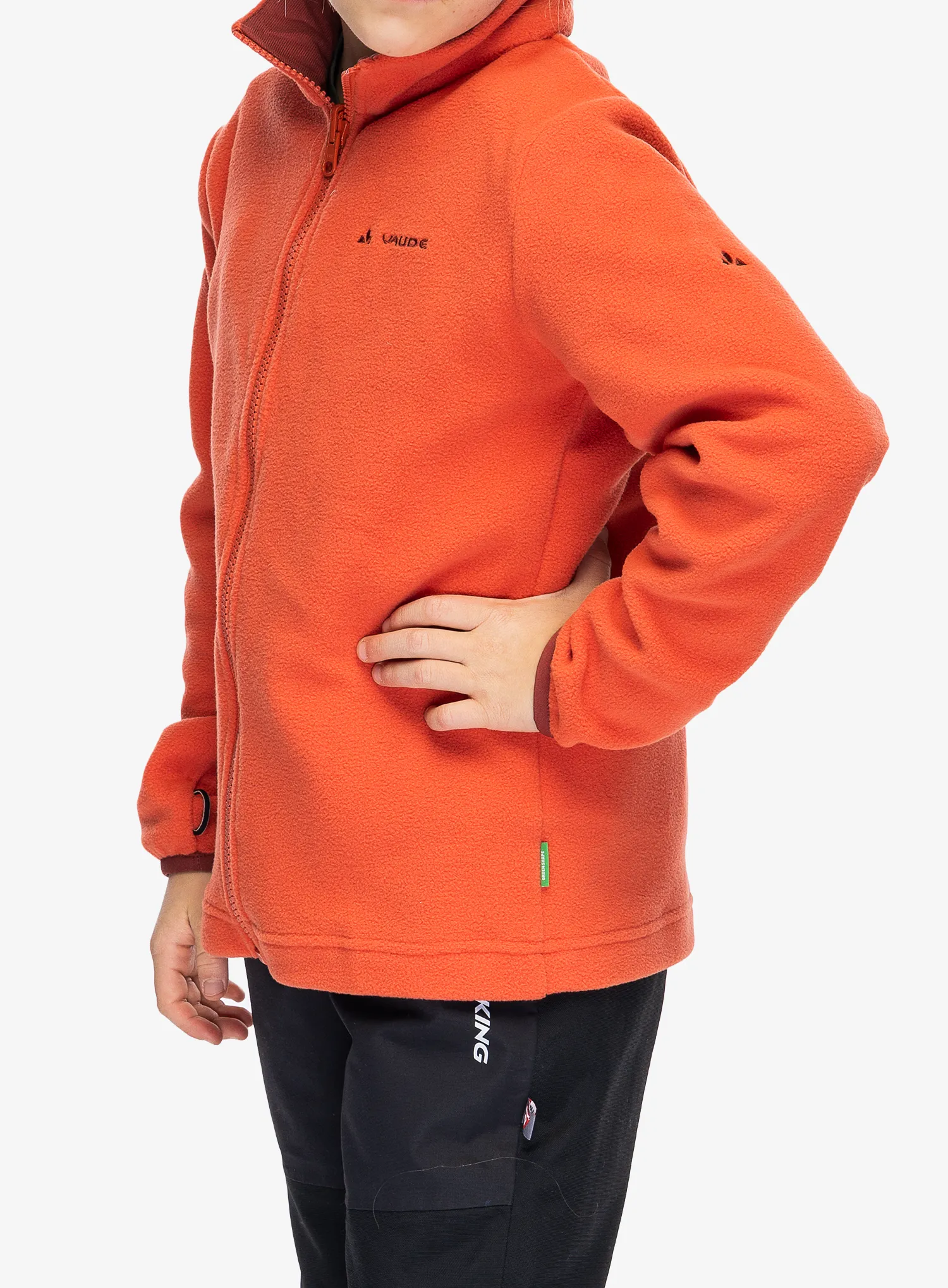 Dekliška jakna Vaude Kids Campfire 3in1 Jacket - redeva