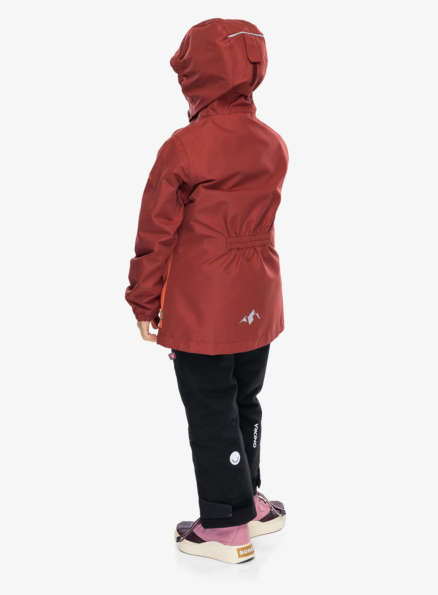 Dekliška jakna Vaude Kids Campfire 3in1 Jacket - redeva