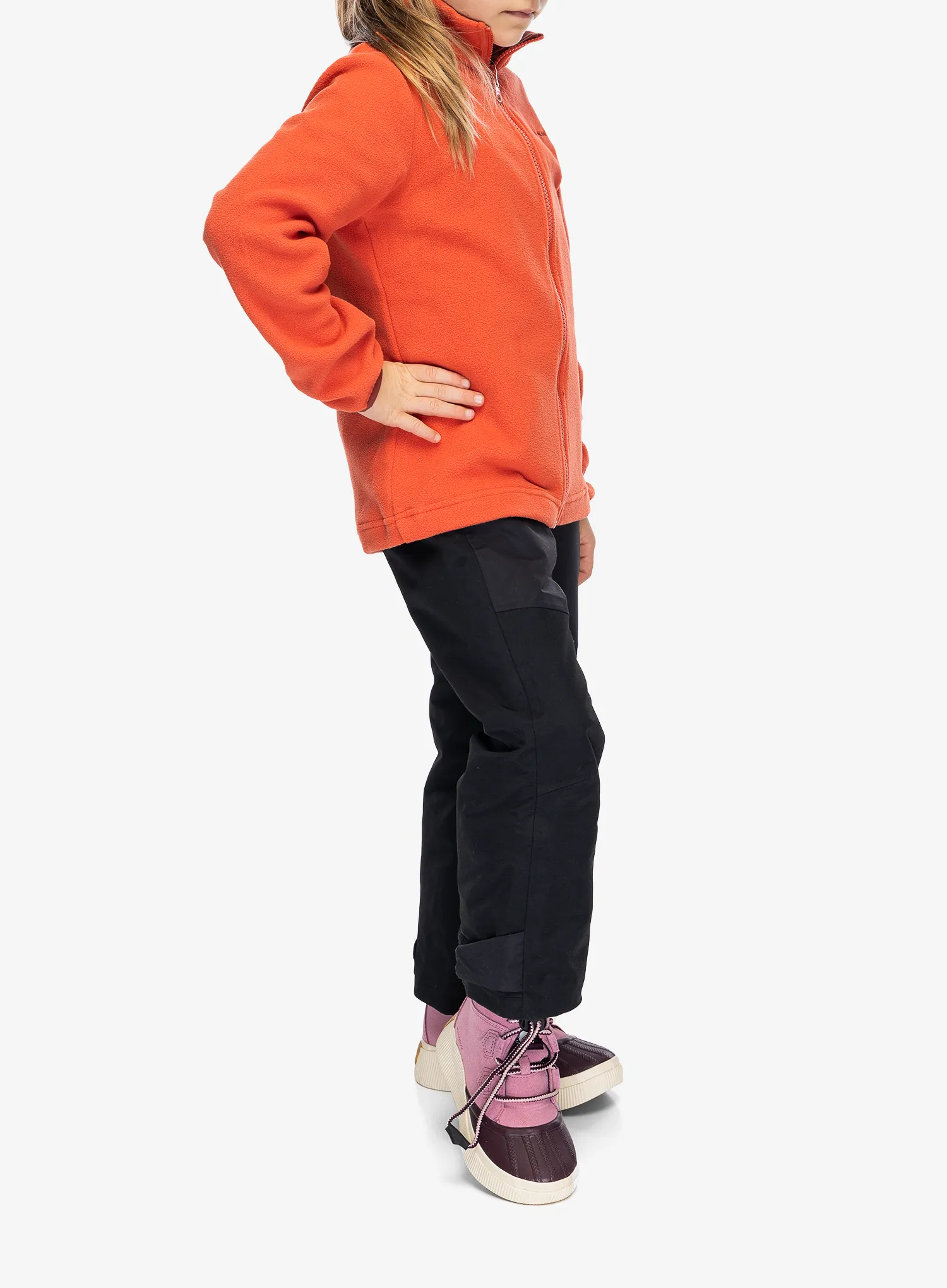 Dekliška jakna Vaude Kids Campfire 3in1 Jacket - redeva