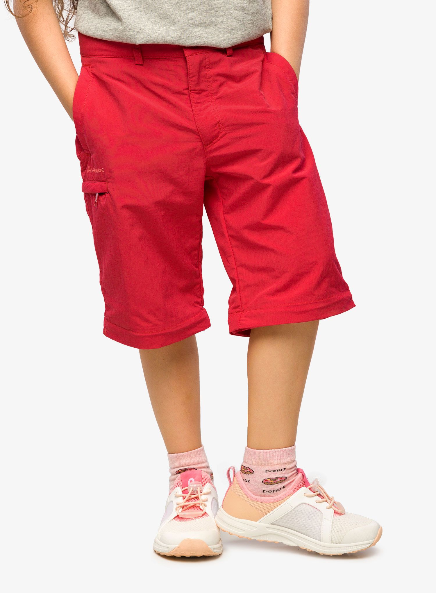 Detské hlače Vaude Kids Detective Antimos ZO Pants - crocus
