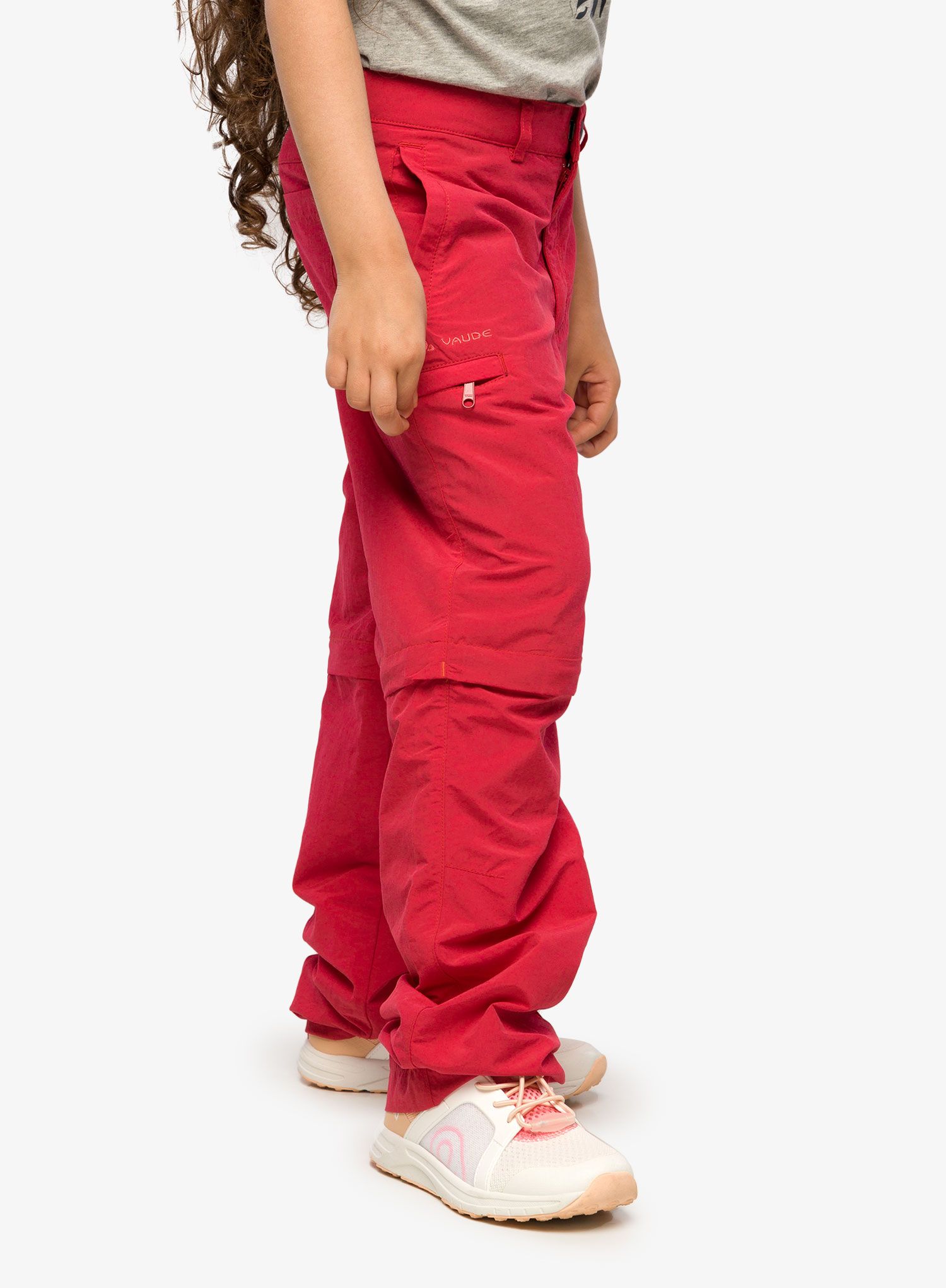 Detské hlače Vaude Kids Detective Antimos ZO Pants - crocus