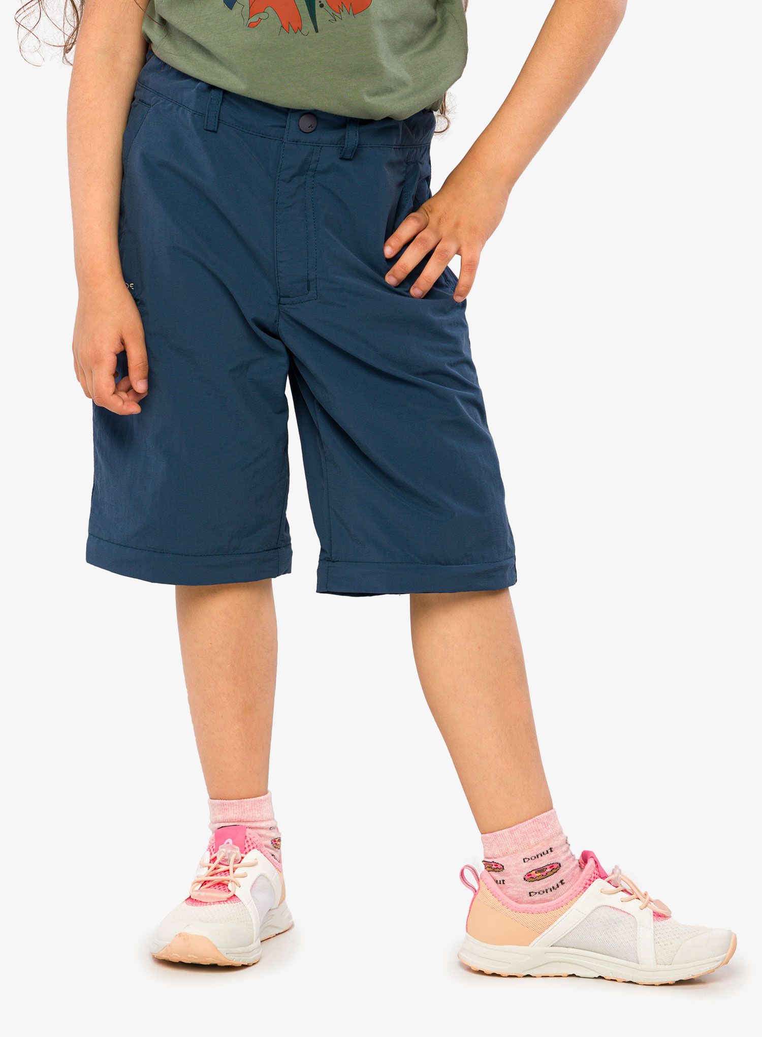 Detské hlače Vaude Kids Detective Antimos ZO Pants - dark sea uni