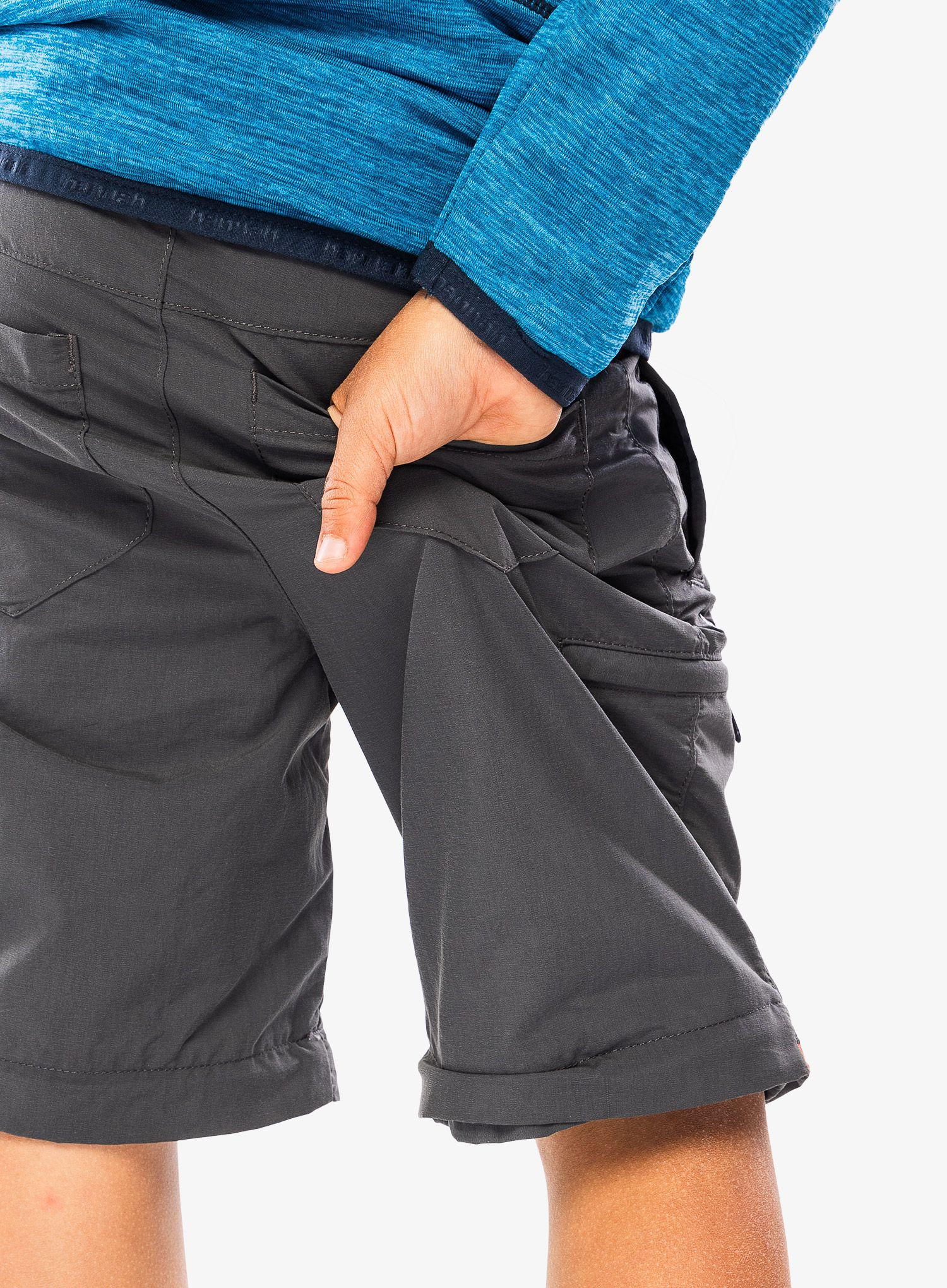 Detské hlače Vaude Kids Detective Antimos ZO Pants - iron uni