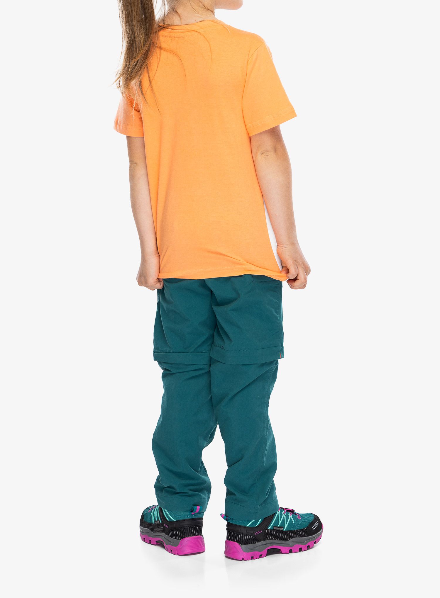 Detské hlače Vaude Kids Detective Antimos ZO Pants - mallard green