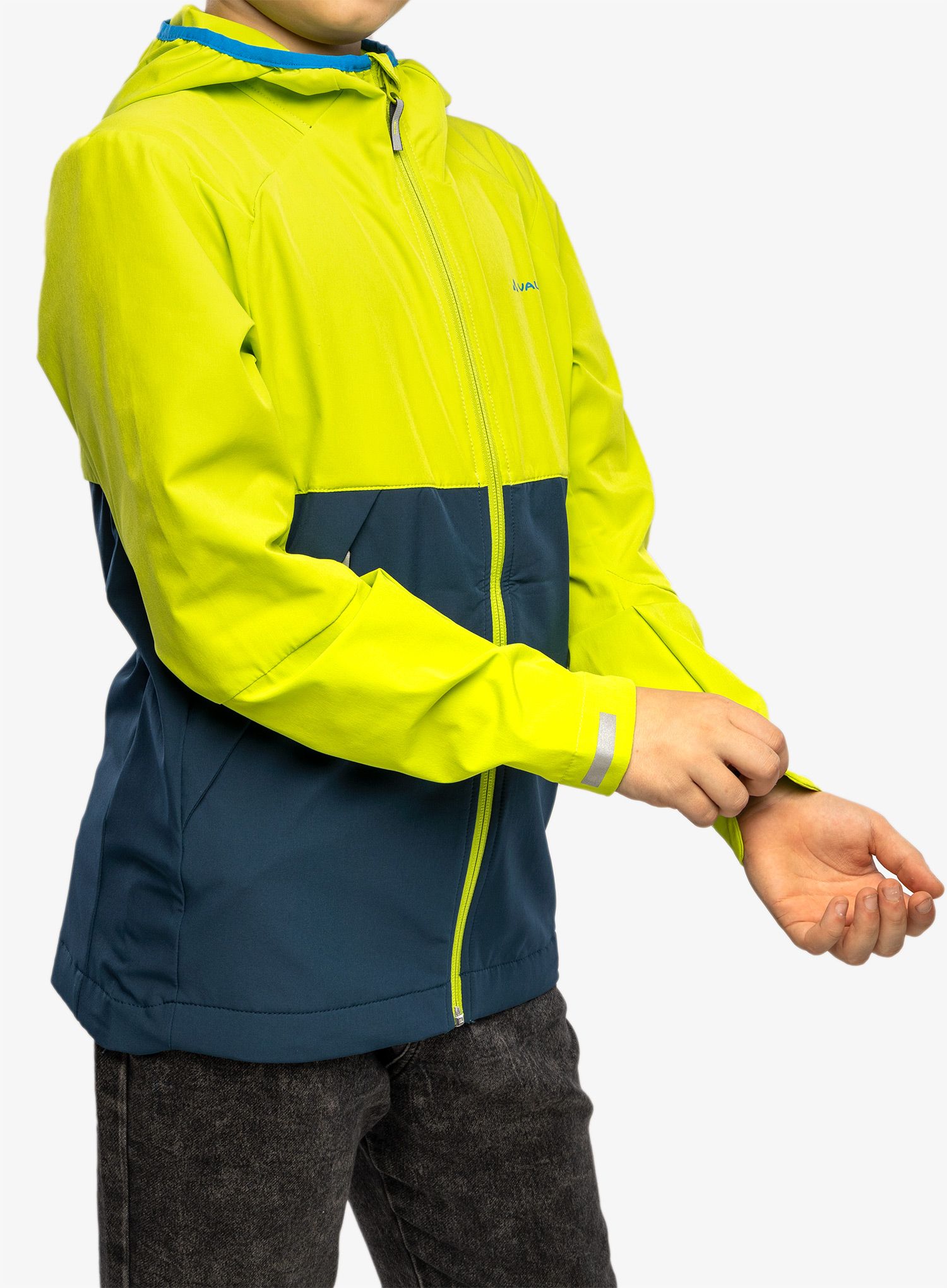 Otroška jakna Vaude Kids Moab Stretch Jacket - chute green