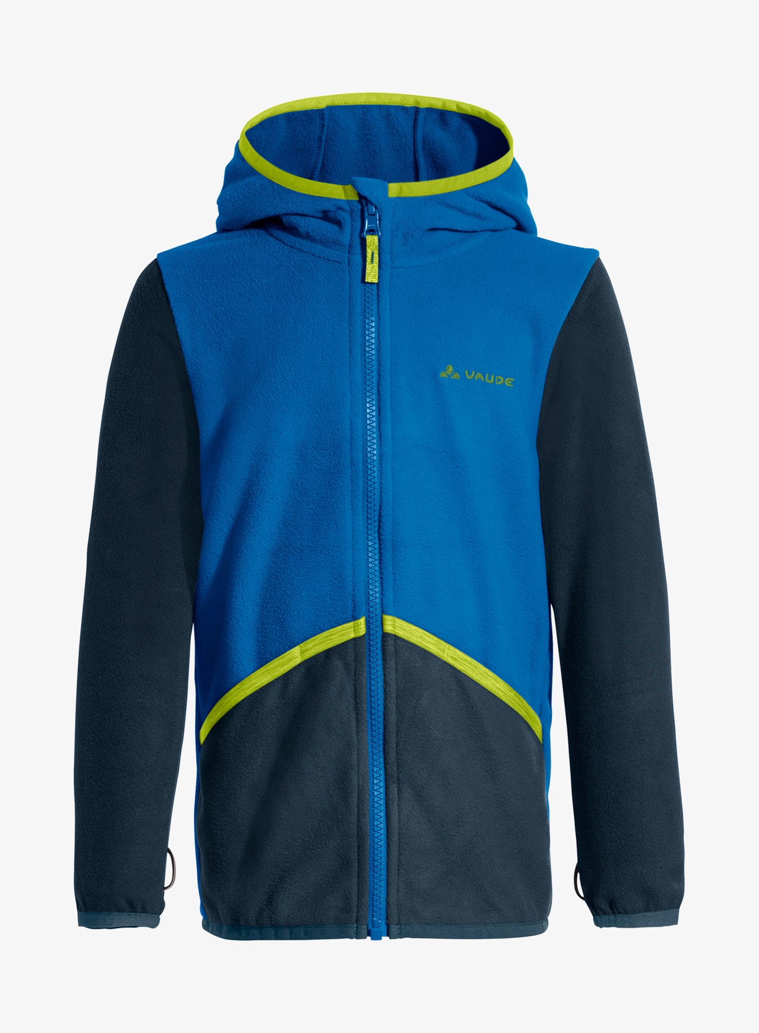 Otroška jopica Vaude Kids Pulex Hooded Jacket - radiate blue/eclipse