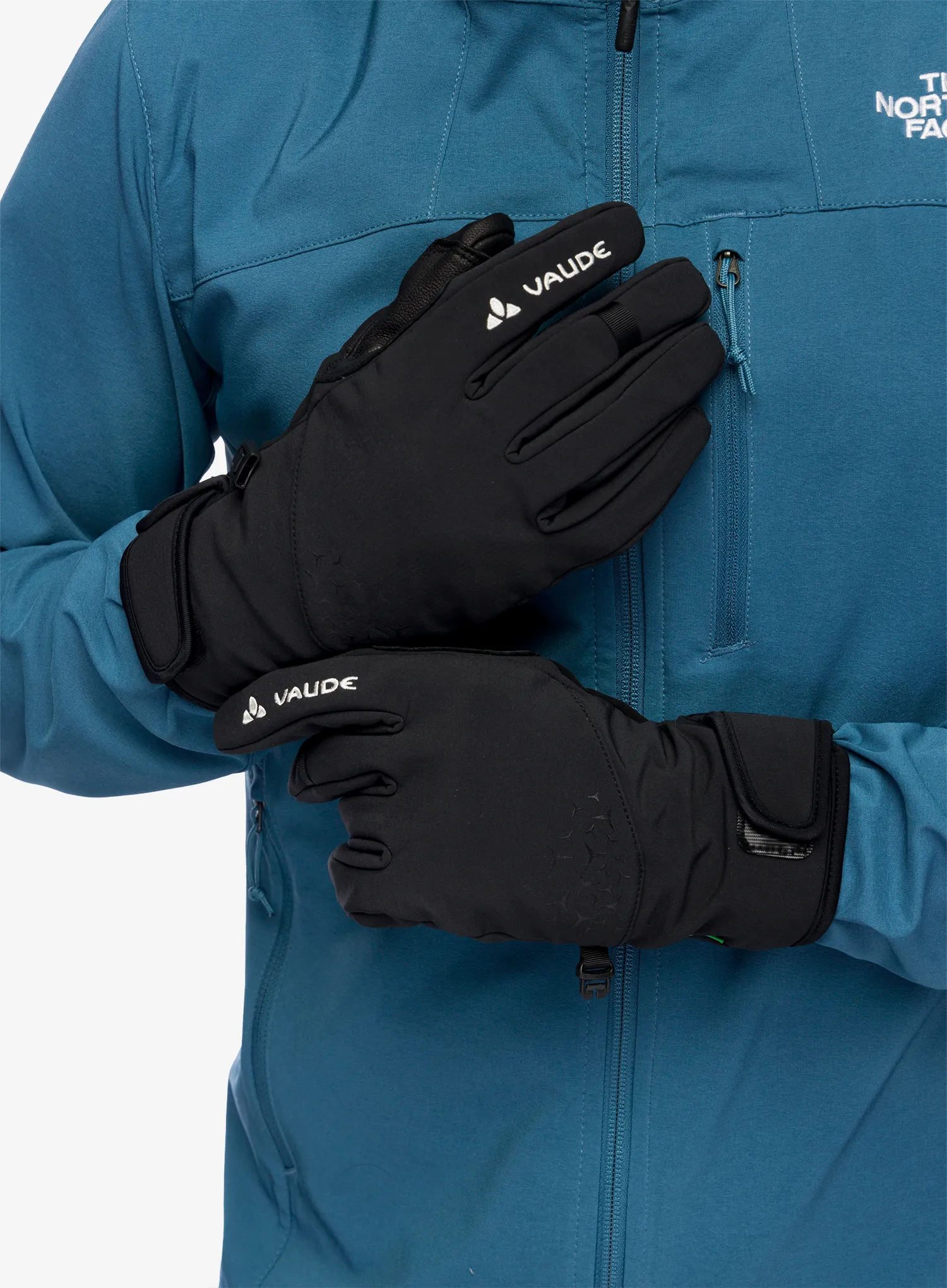 Rokavice Vaude Lagalp Softshell Gloves II - black