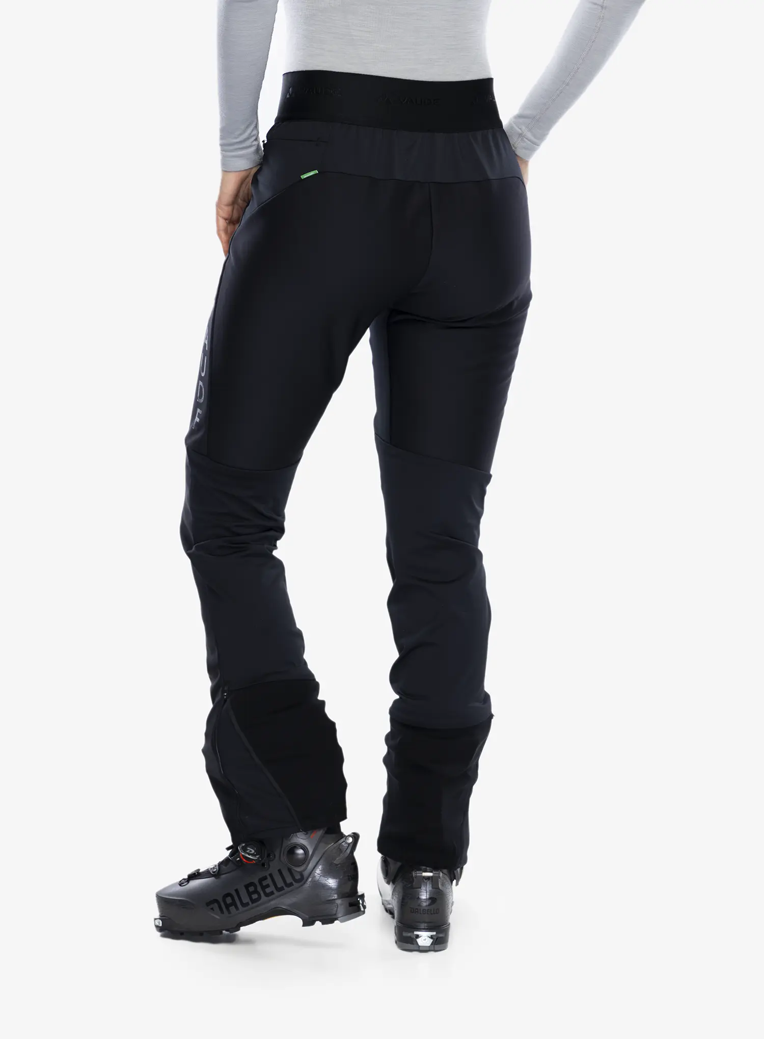 Ženske softshell hlače Vaude Larice Core Pants - black