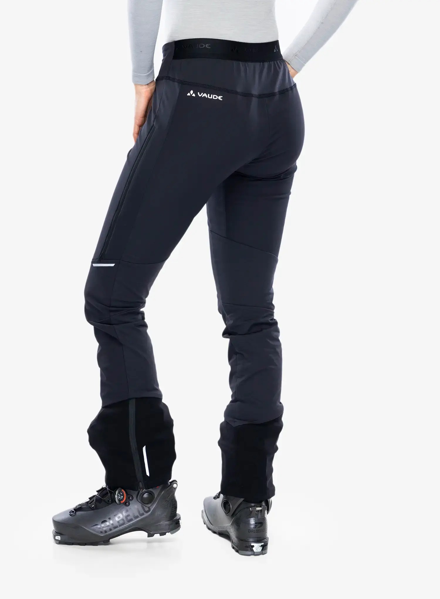 Ženske softshell hlače Vaude Larice Light Pants III - black