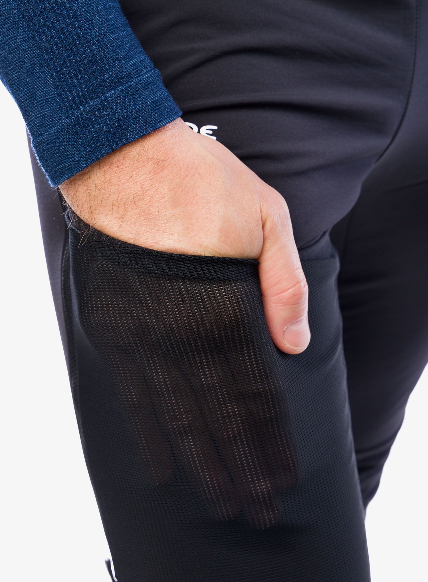 Softshell hlače Vaude Larice Light Pants III - black uni