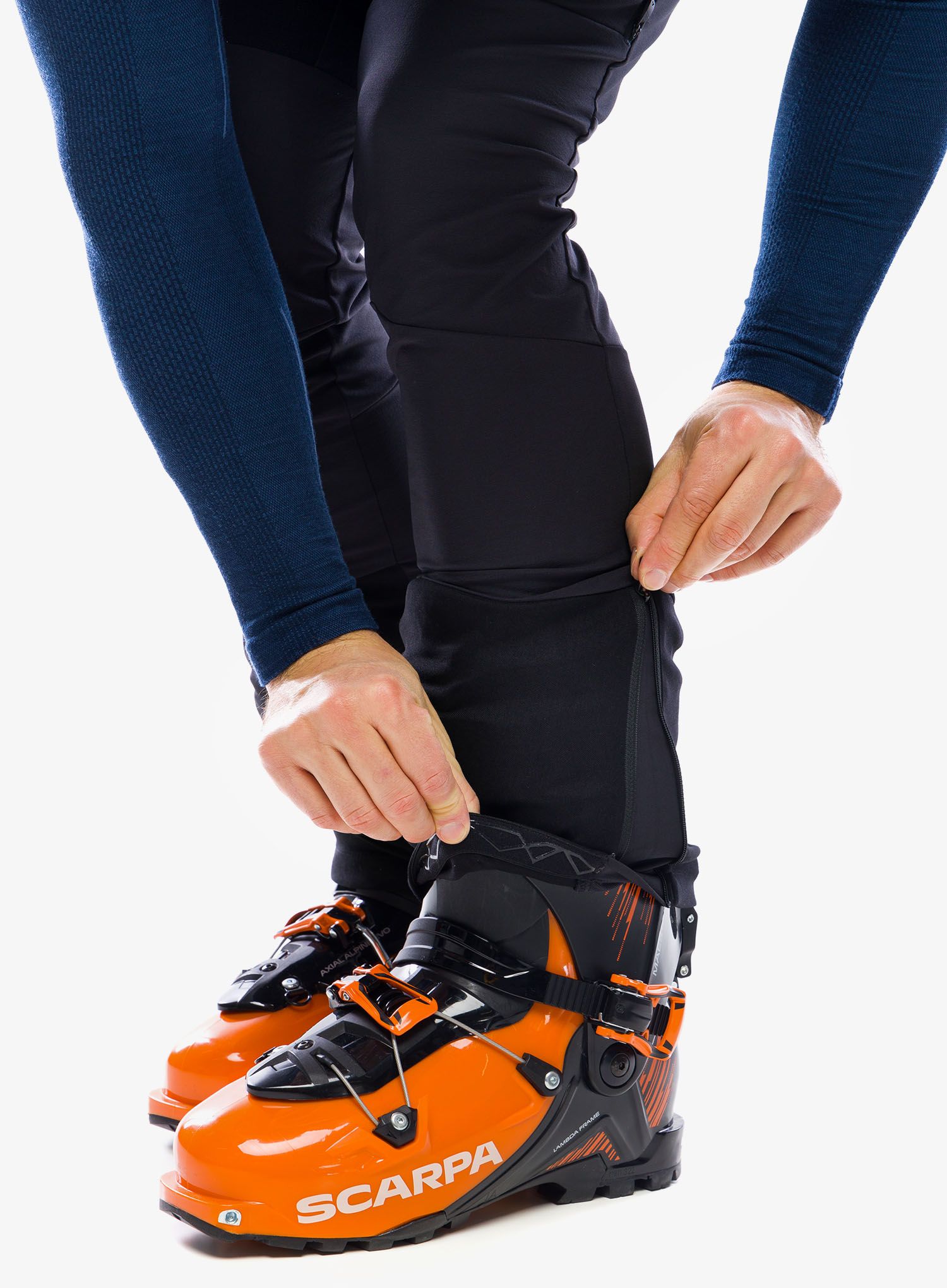 Softshell hlače Vaude Larice Light Pants III - black uni