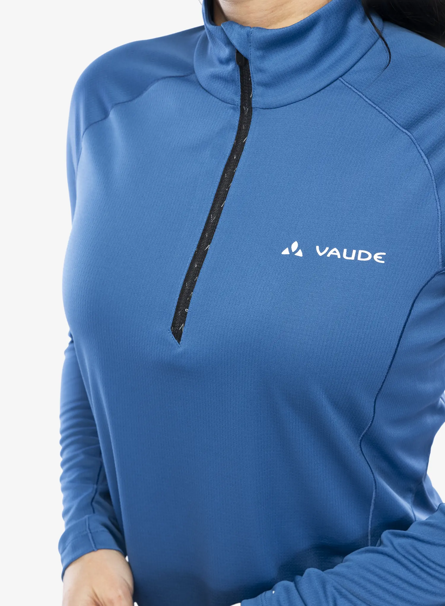 Ženska termo flis jopa Vaude Larice Light Shirt II - ultramarine