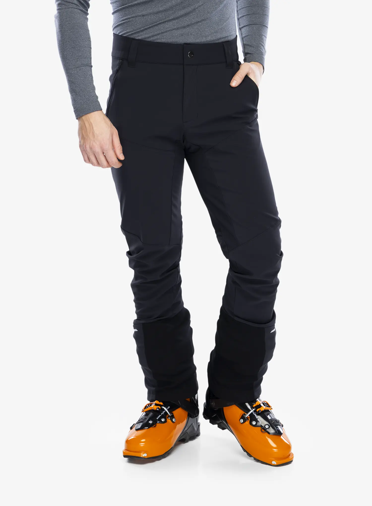 Softshell hlače Vaude Larice Pants IV - black uni