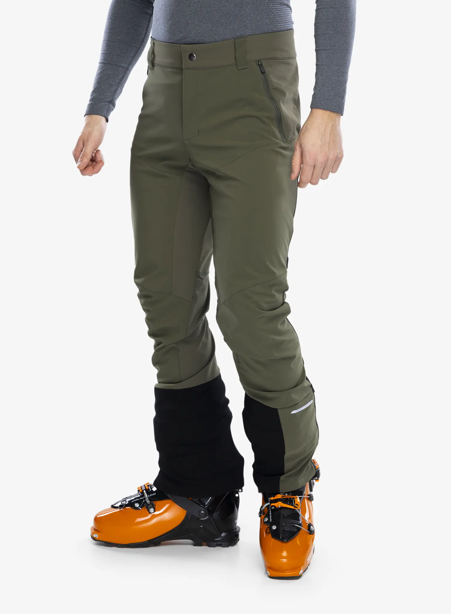 Softshell hlače Vaude Larice Pants IV - khaki