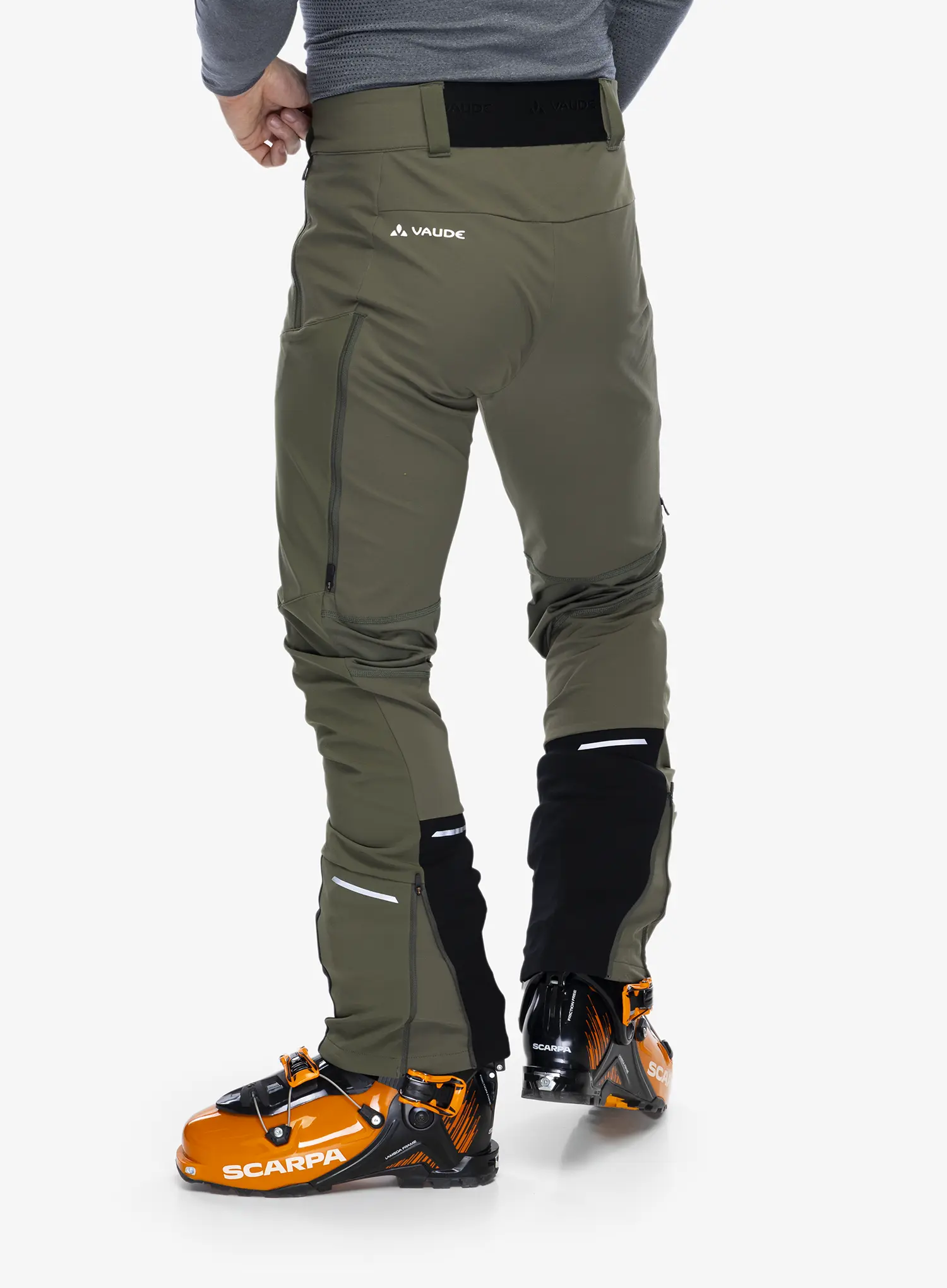 Softshell hlače Vaude Larice Pants IV - khaki