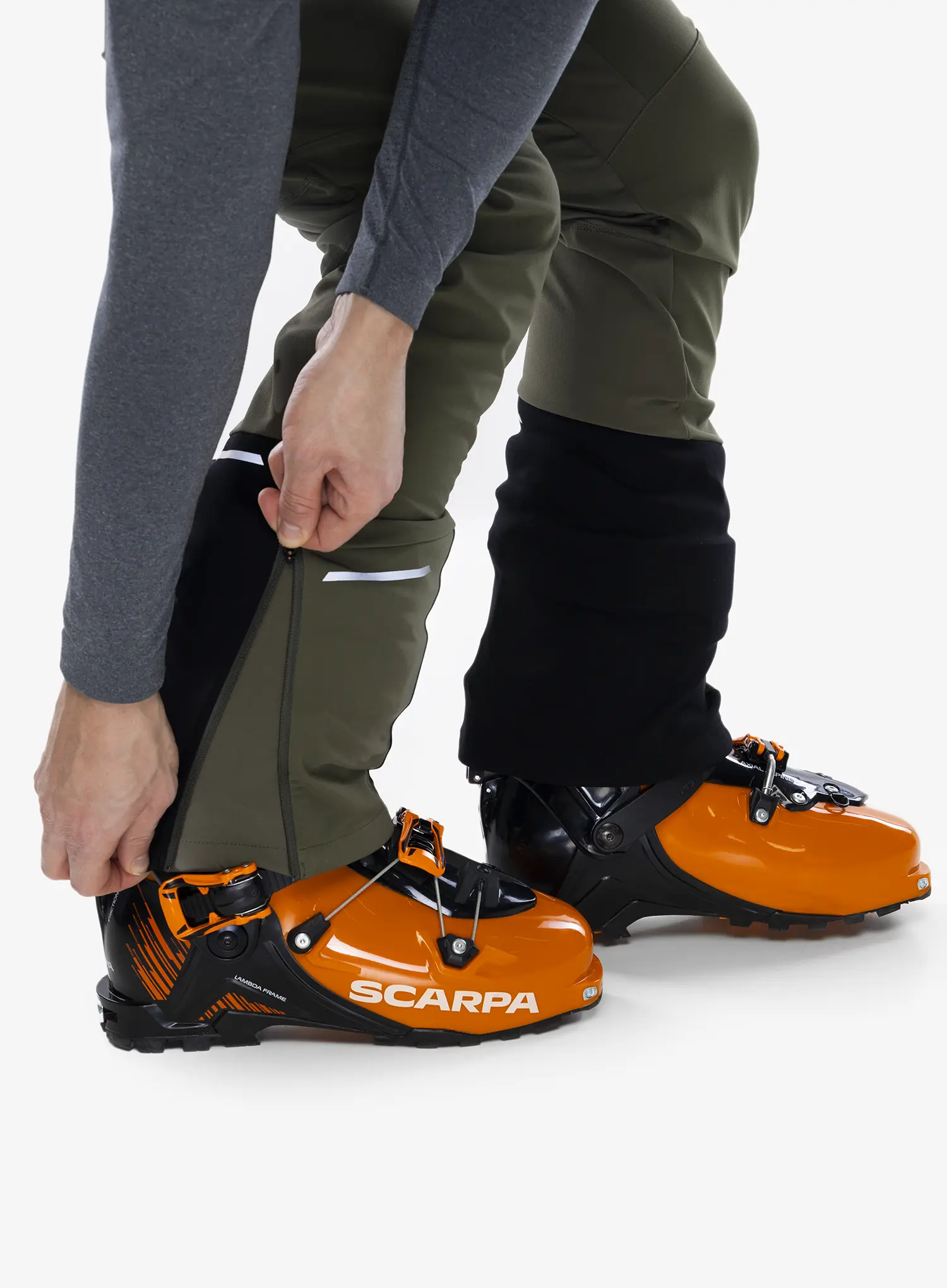 Softshell hlače Vaude Larice Pants IV - khaki