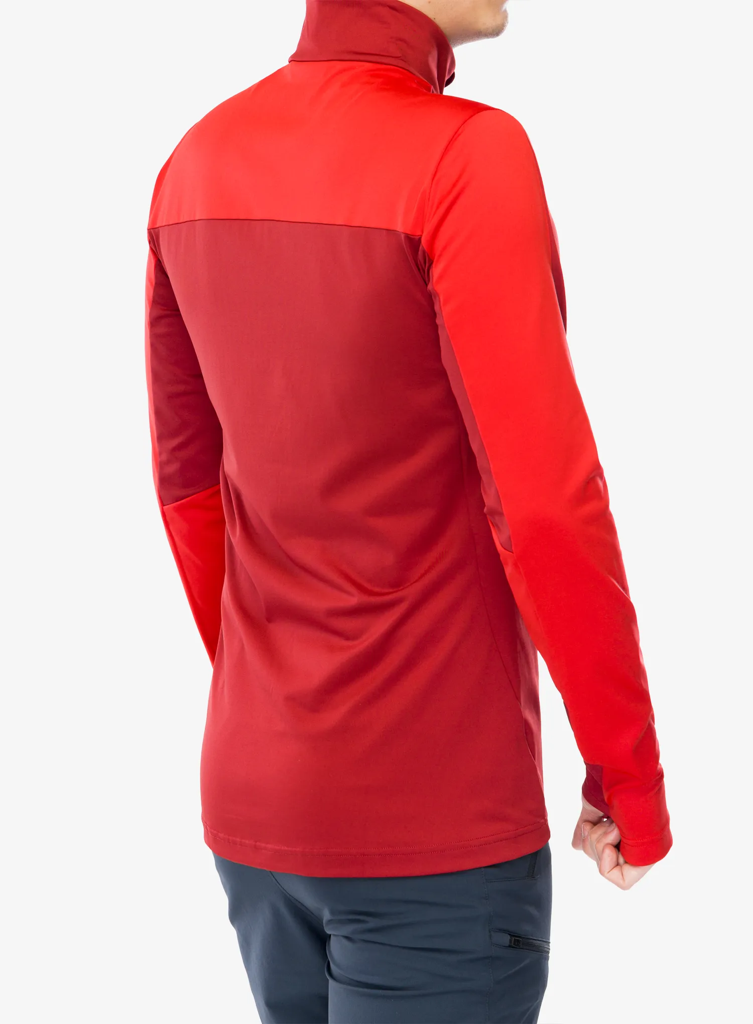 Flis Vaude Livigno Halfzip II - carmine