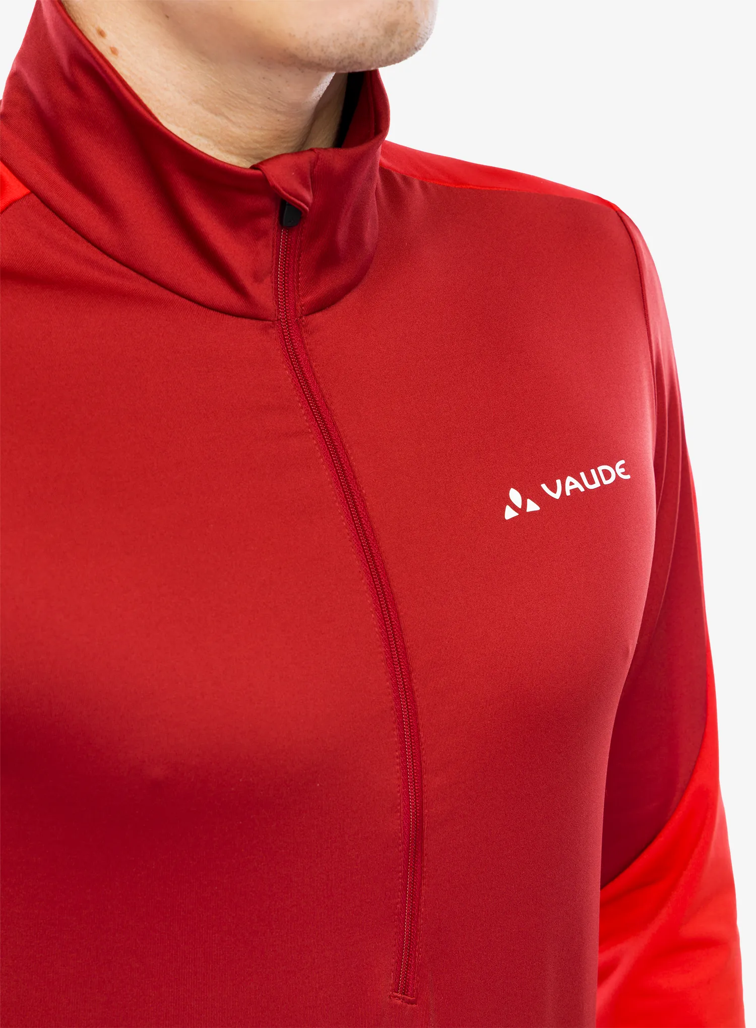 Flis Vaude Livigno Halfzip II - carmine