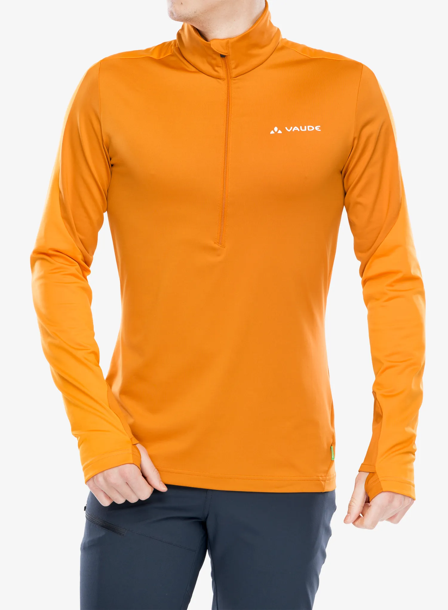 Flis Vaude Livigno Halfzip II - kumquat