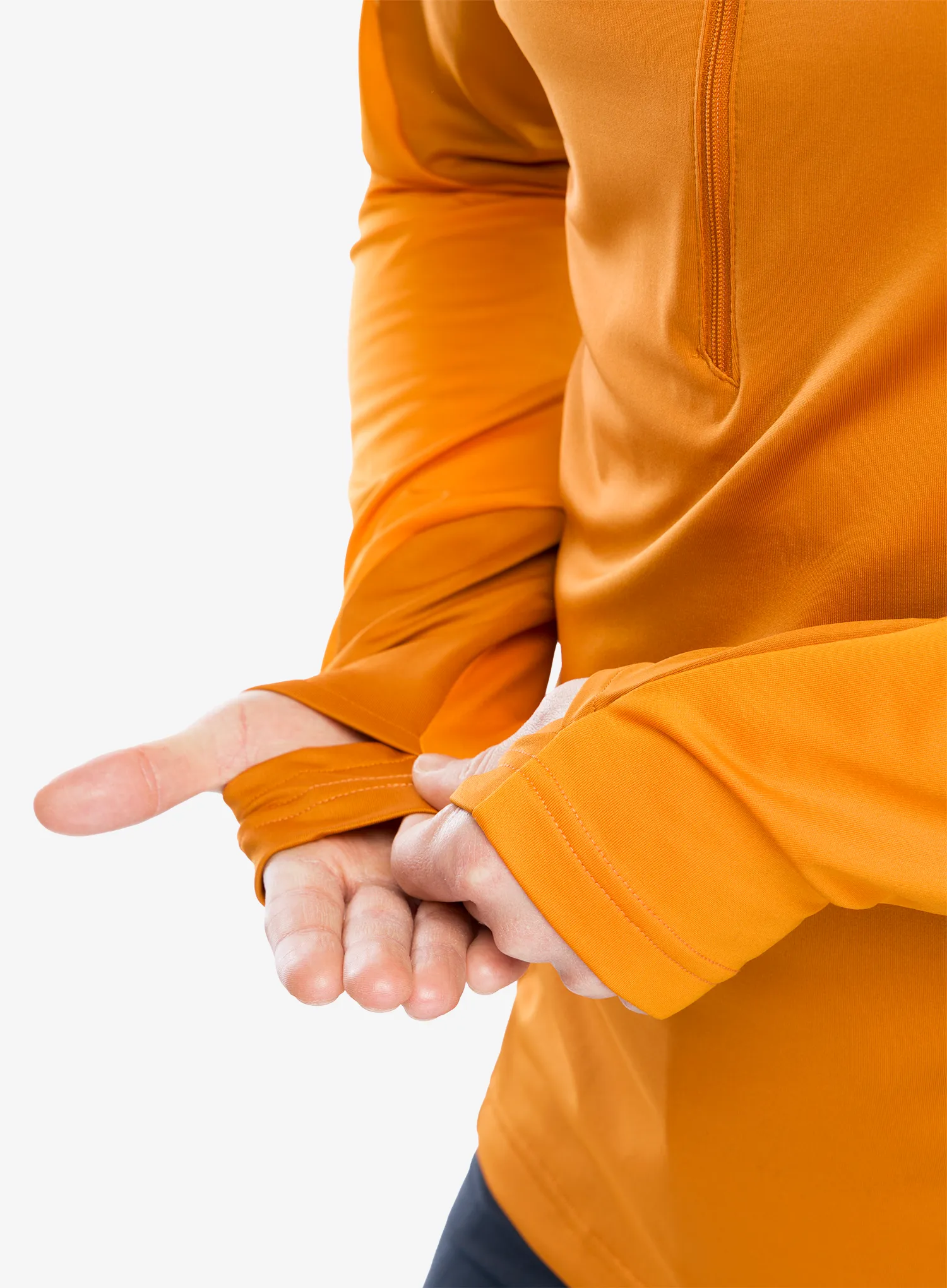Flis Vaude Livigno Halfzip II - kumquat