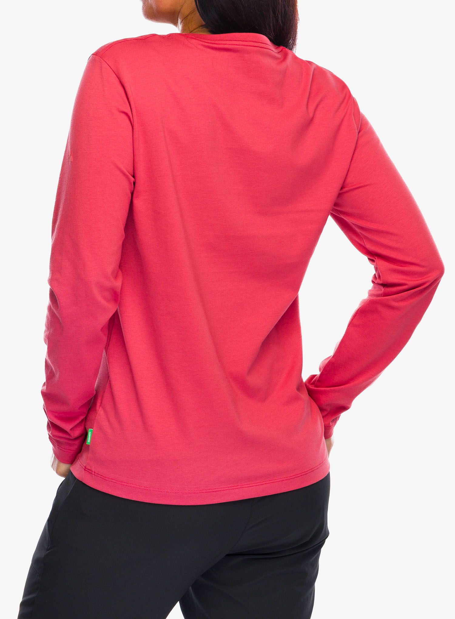 Ženski longsleeve Vaude Logo LS T-Shirt - brick