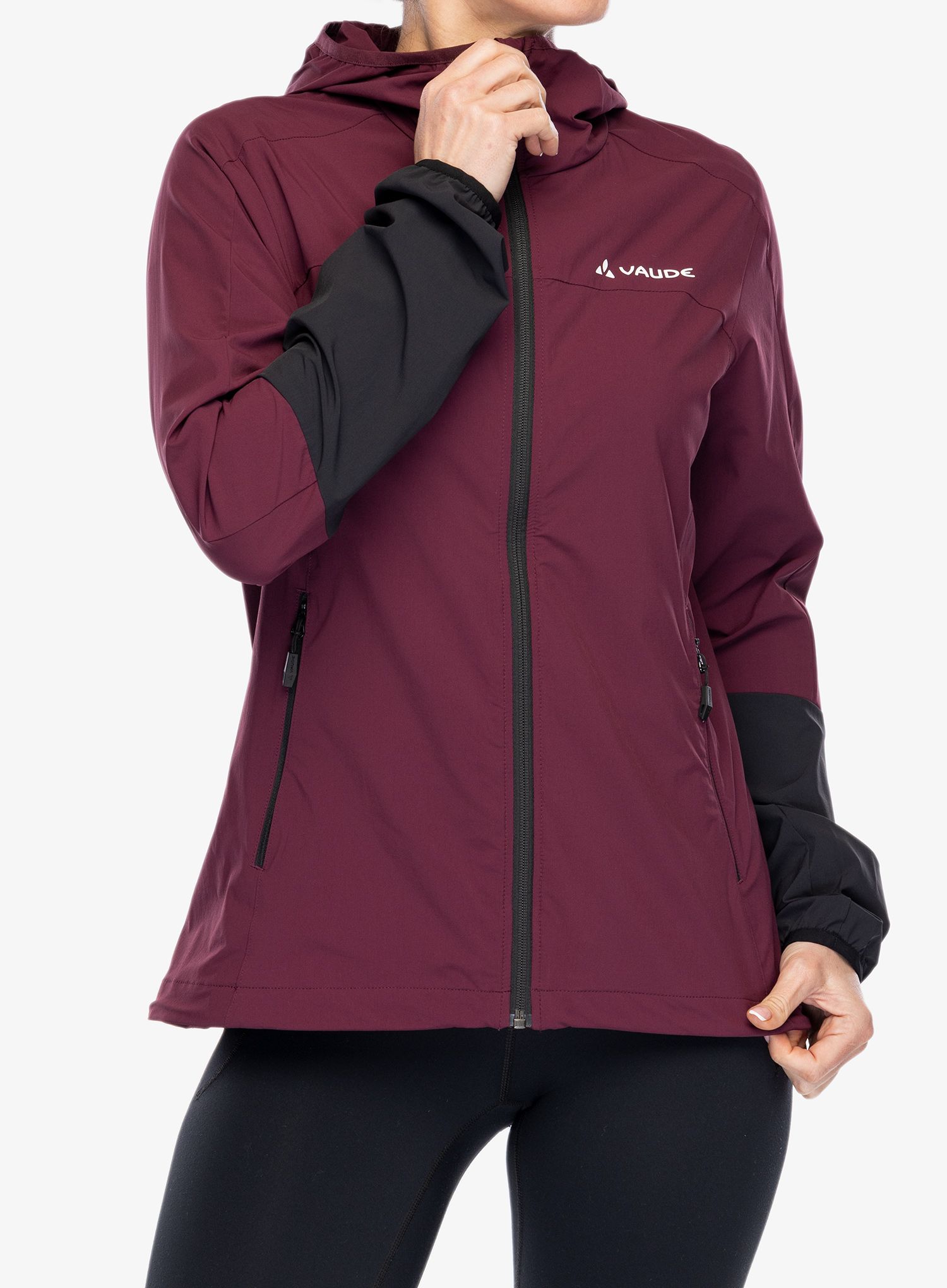 Ženska softshell jakna Vaude Moab Jacket IV - cassis uni