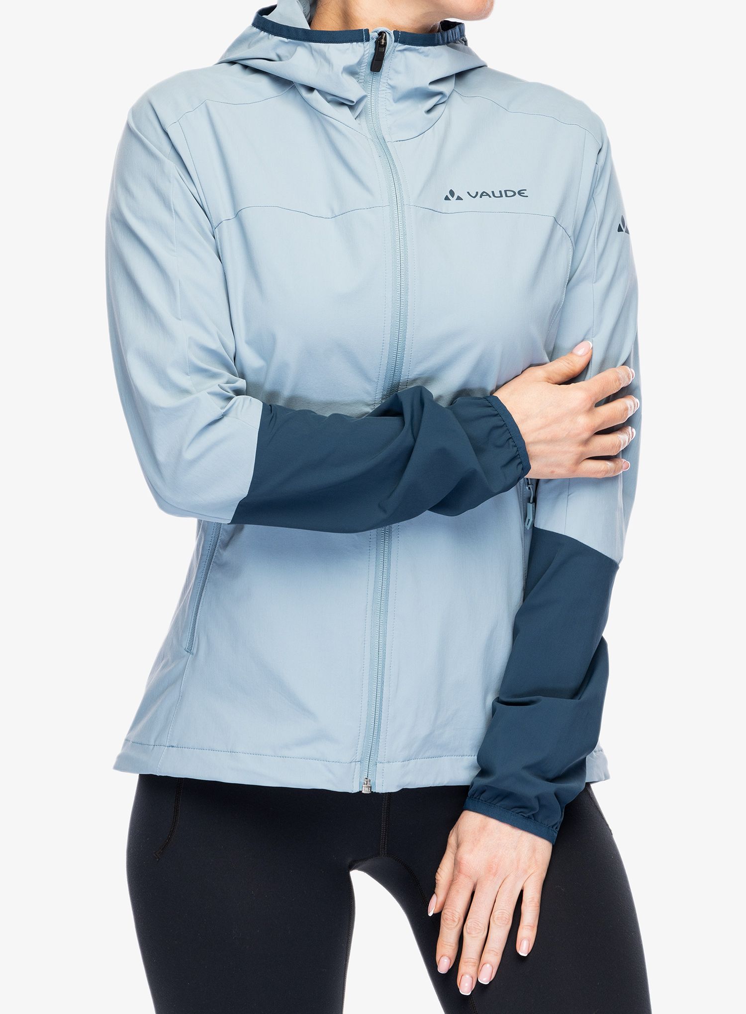 Ženska softshell jakna Vaude Moab Jacket IV - nordic blue