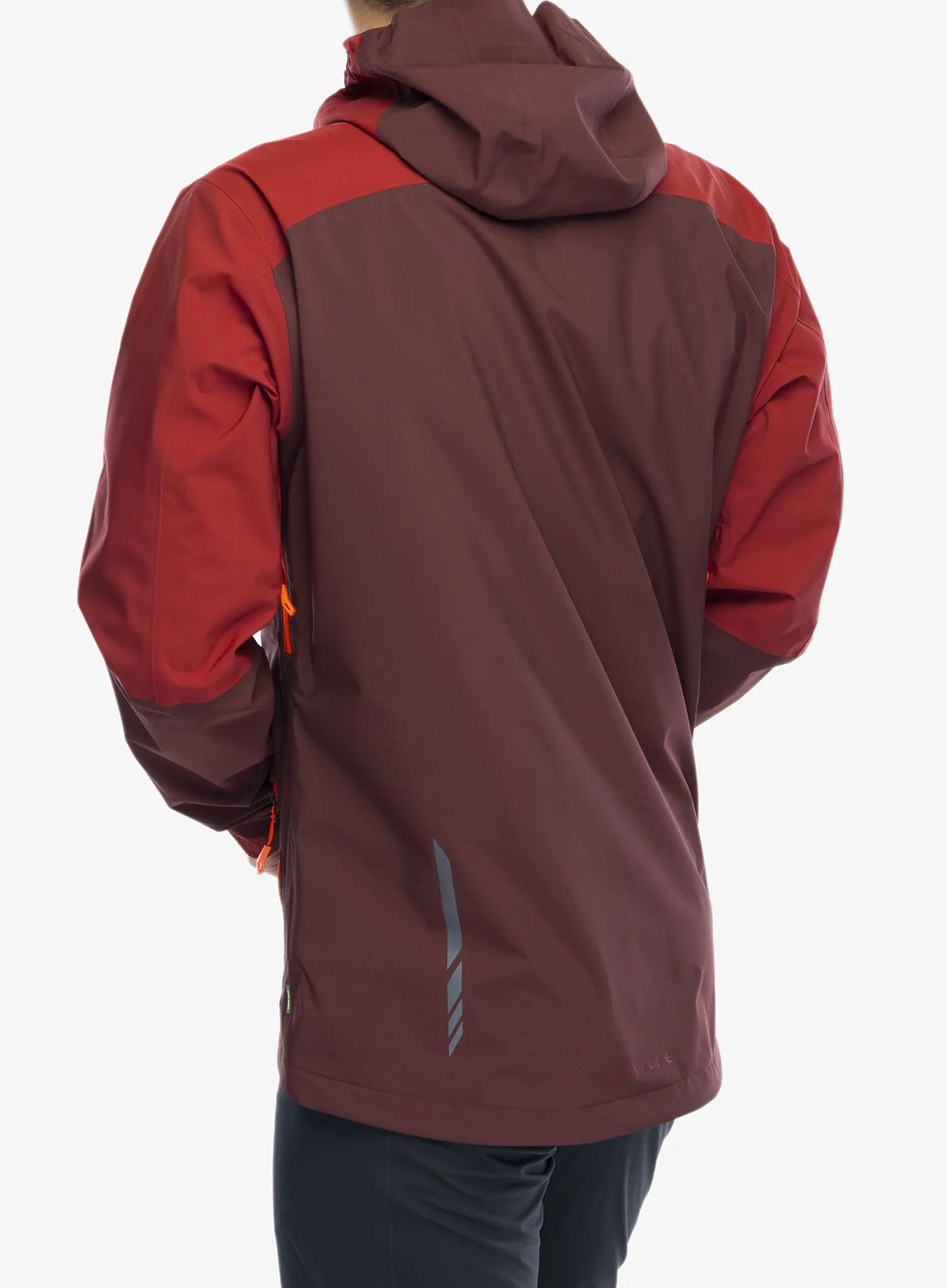 Nepremočljiva jakna Vaude Moab Rain Jacket - dark oak